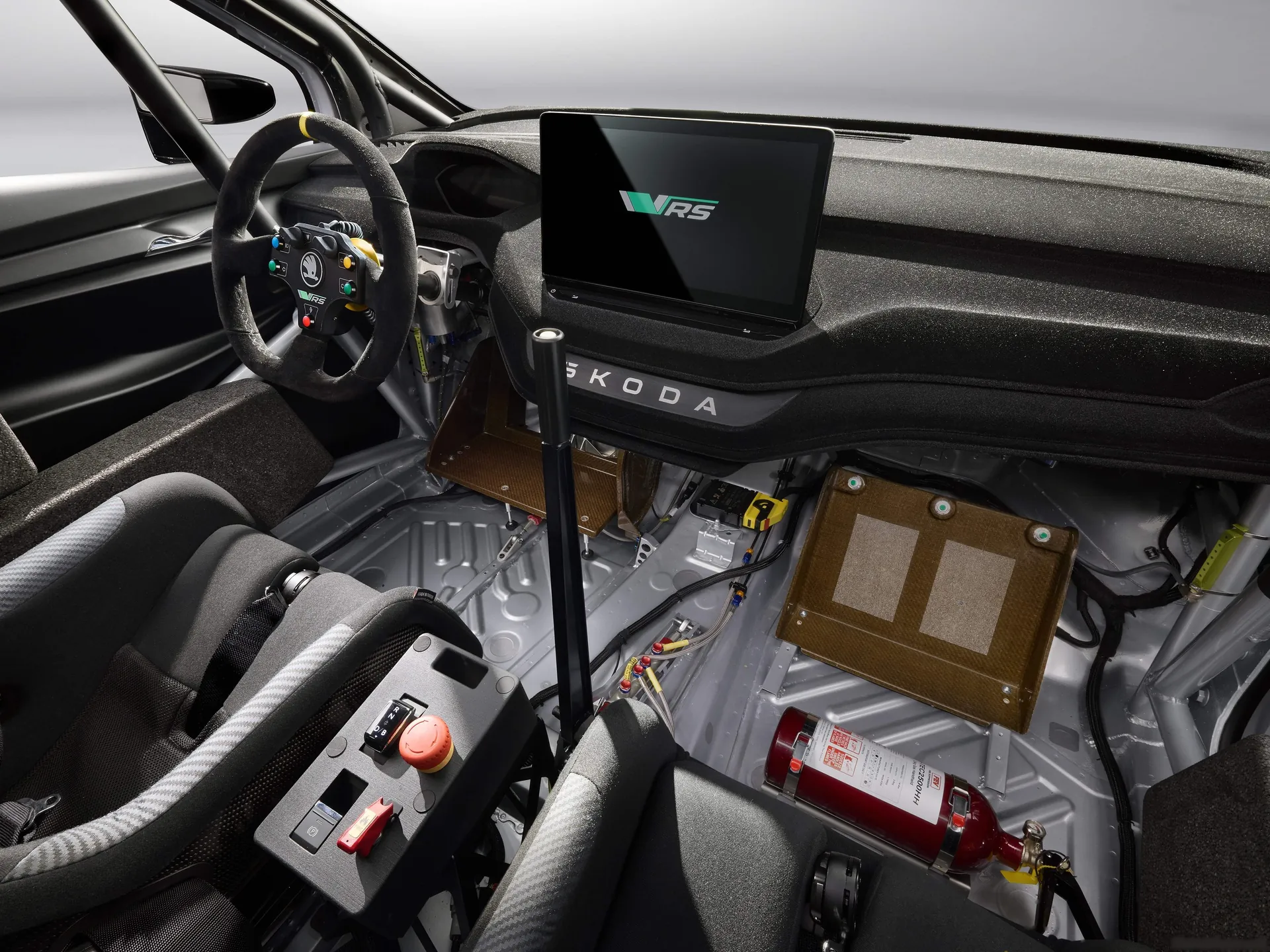 Skoda Enyaq RS Race Concept (2024) – interiér