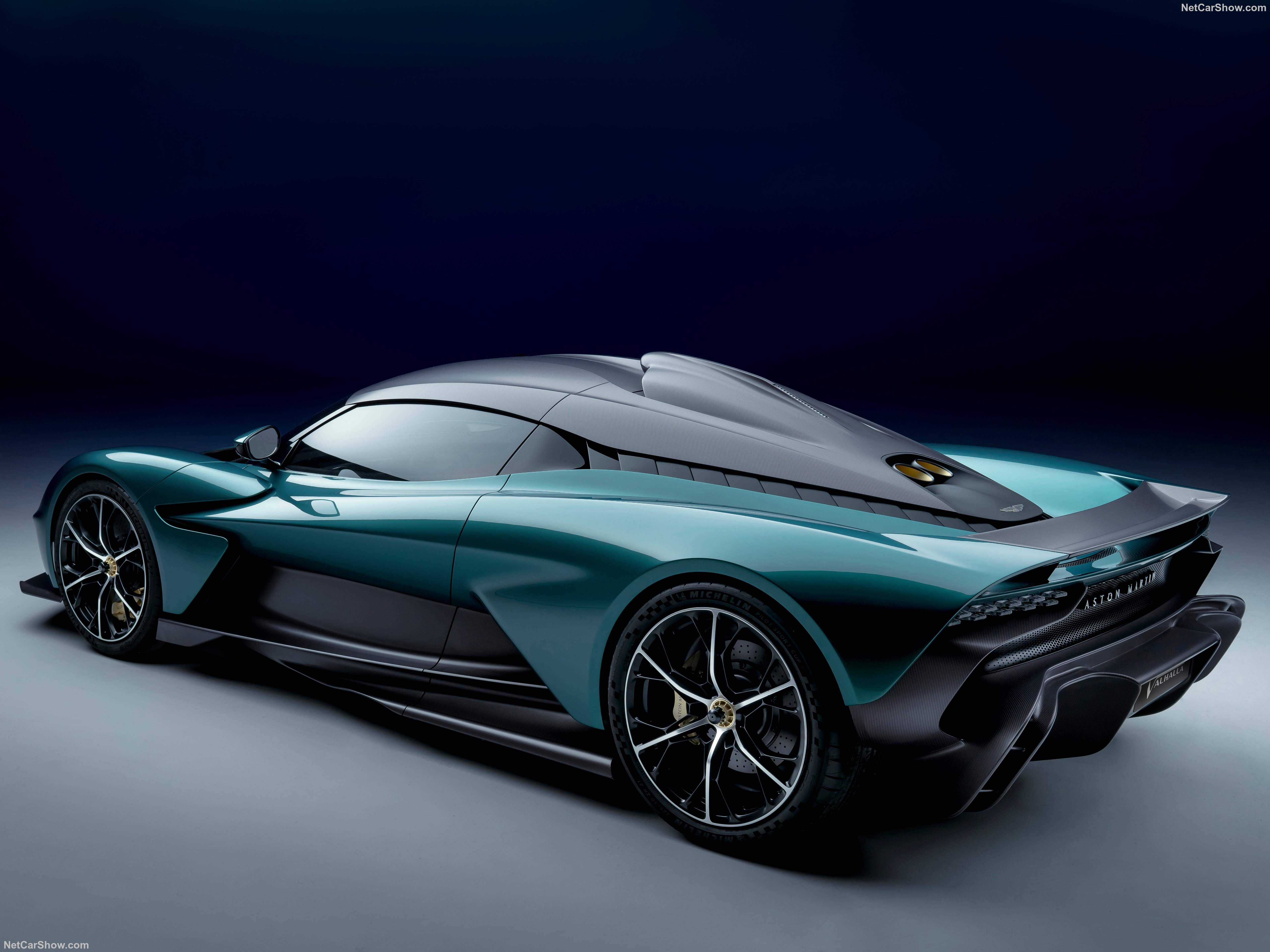 Aston Martin Valhalla Concept (2021) – zadní tříčtvrteční pohled