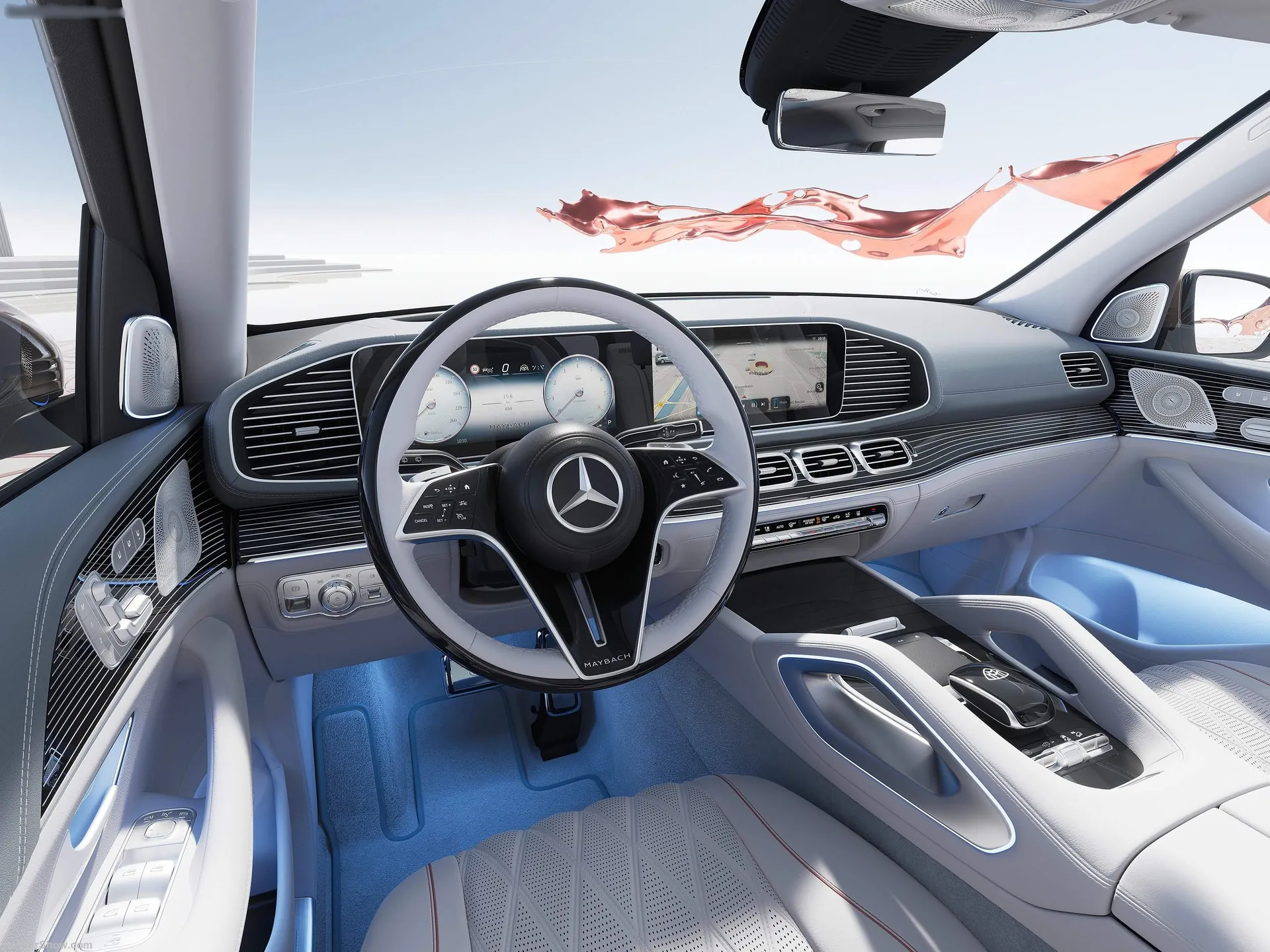 Mercedes-Benz GLS 600 Maybach (2024) - Interior