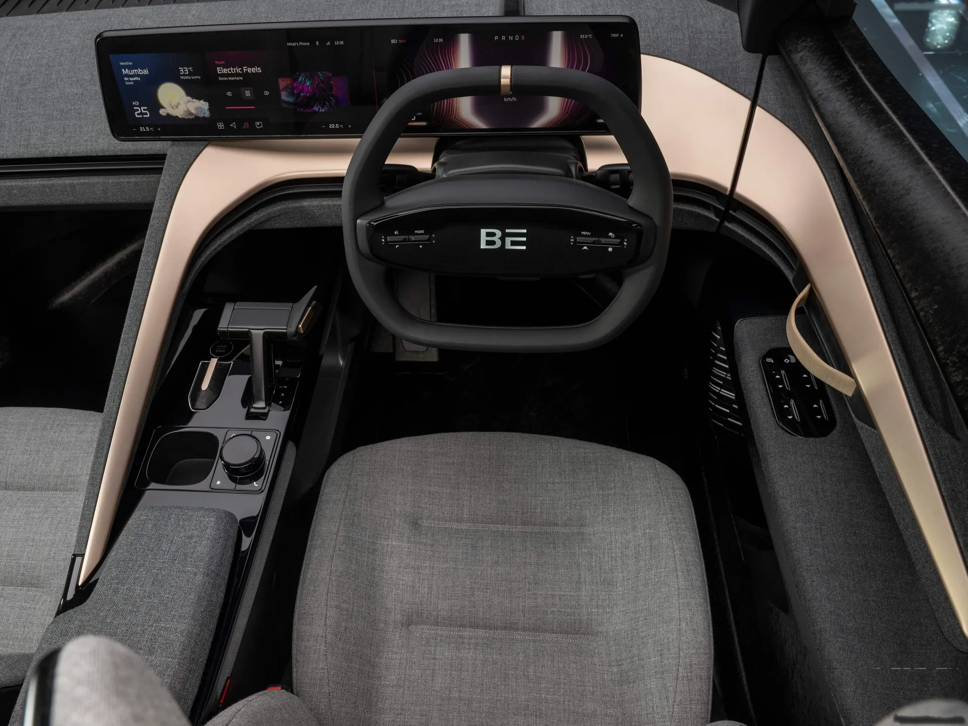 Mahindra BE 05 Concept (2022) – interiér