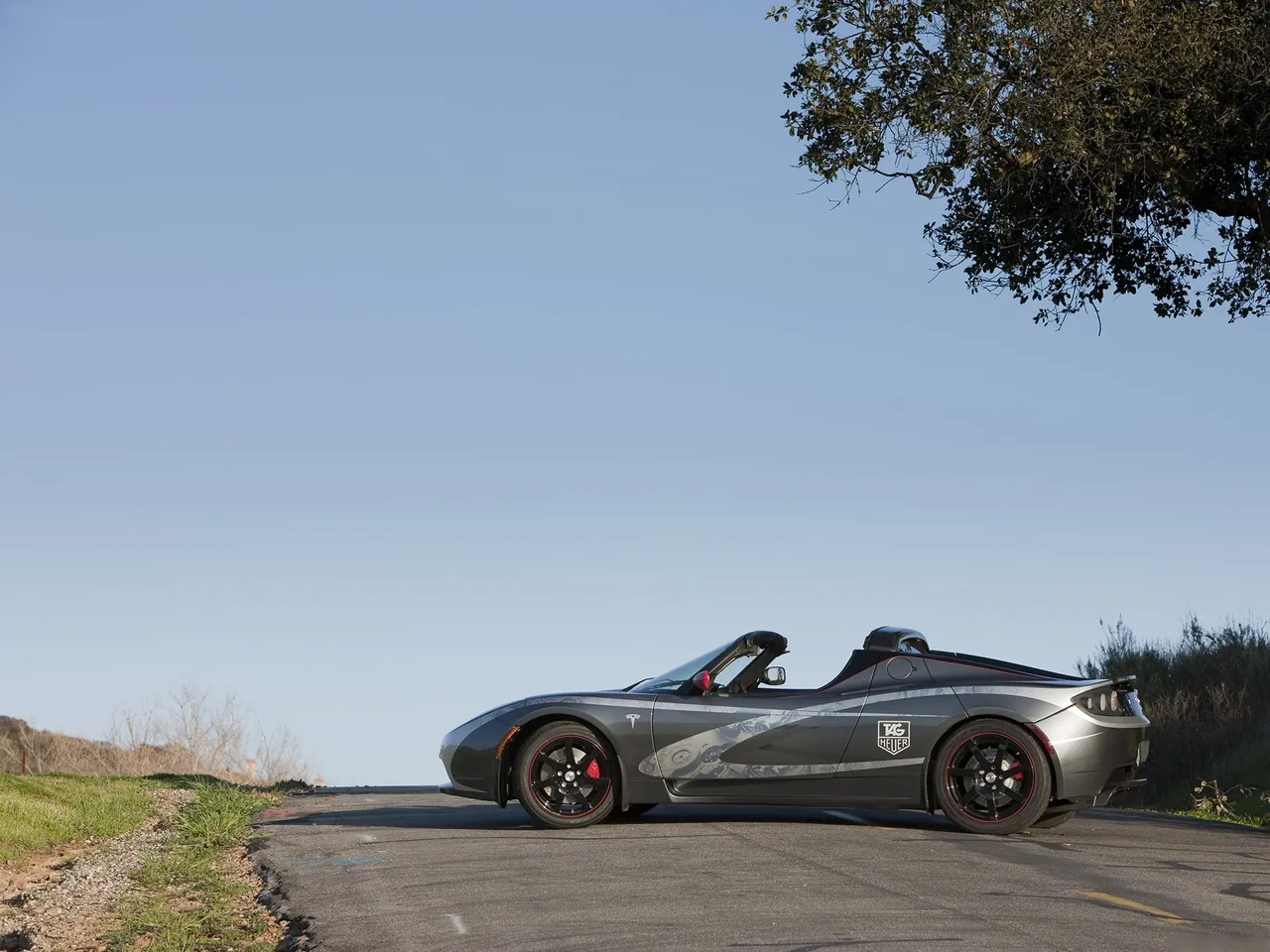 Tesla Roadster TAG Heuer (2010) – boční profil