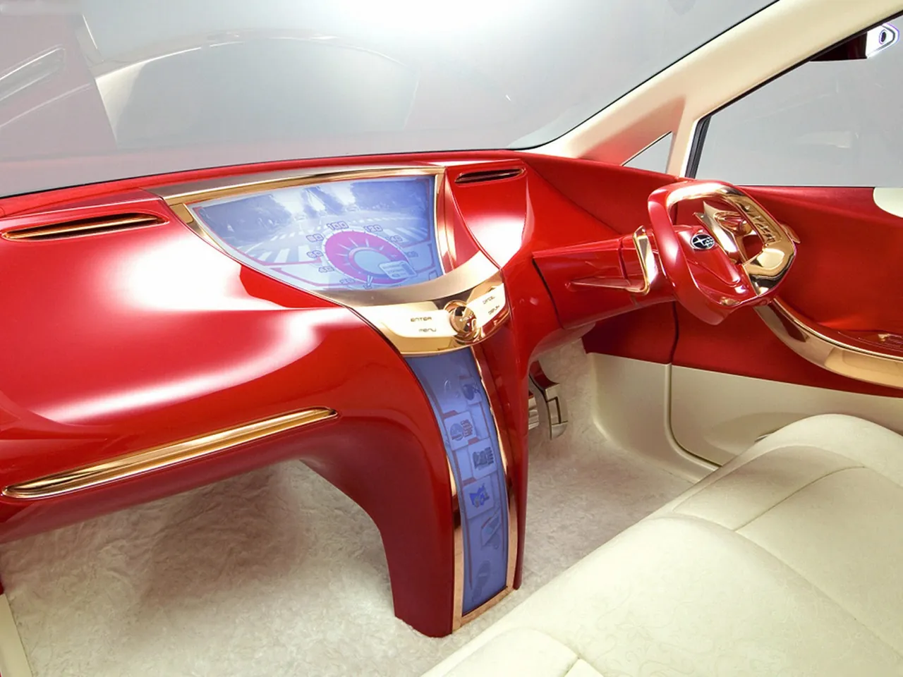 Subaru G4e Concept (2007) – interiér