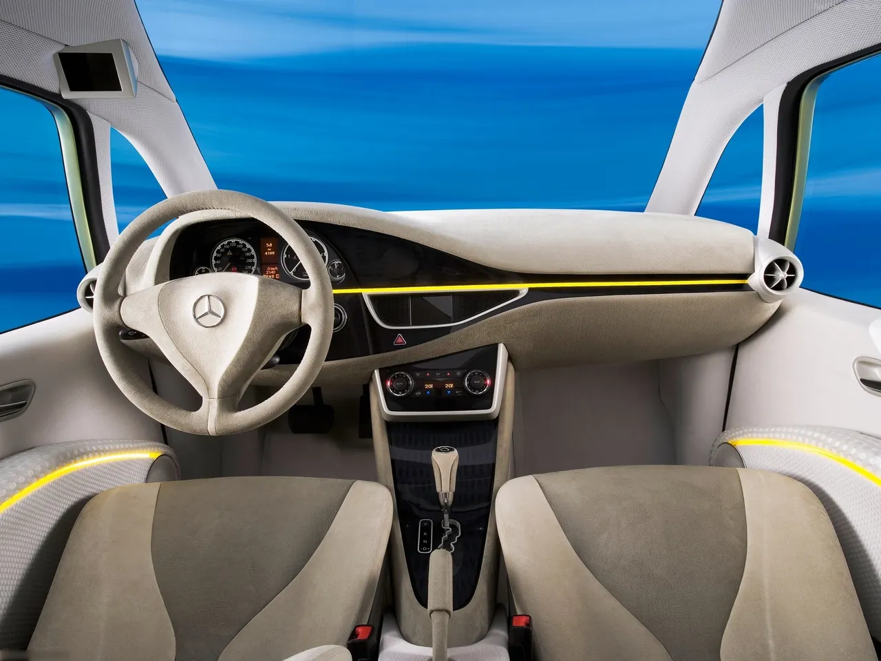 Mercedes-Benz Bionic Concept Car (2005) - Interior
