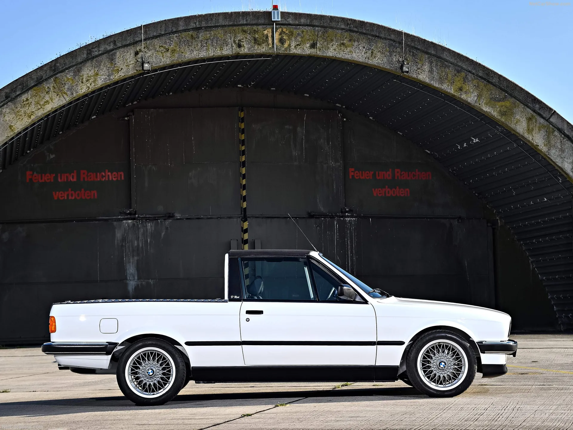 BMW M3 Pickup Concept (1986) – boční profil