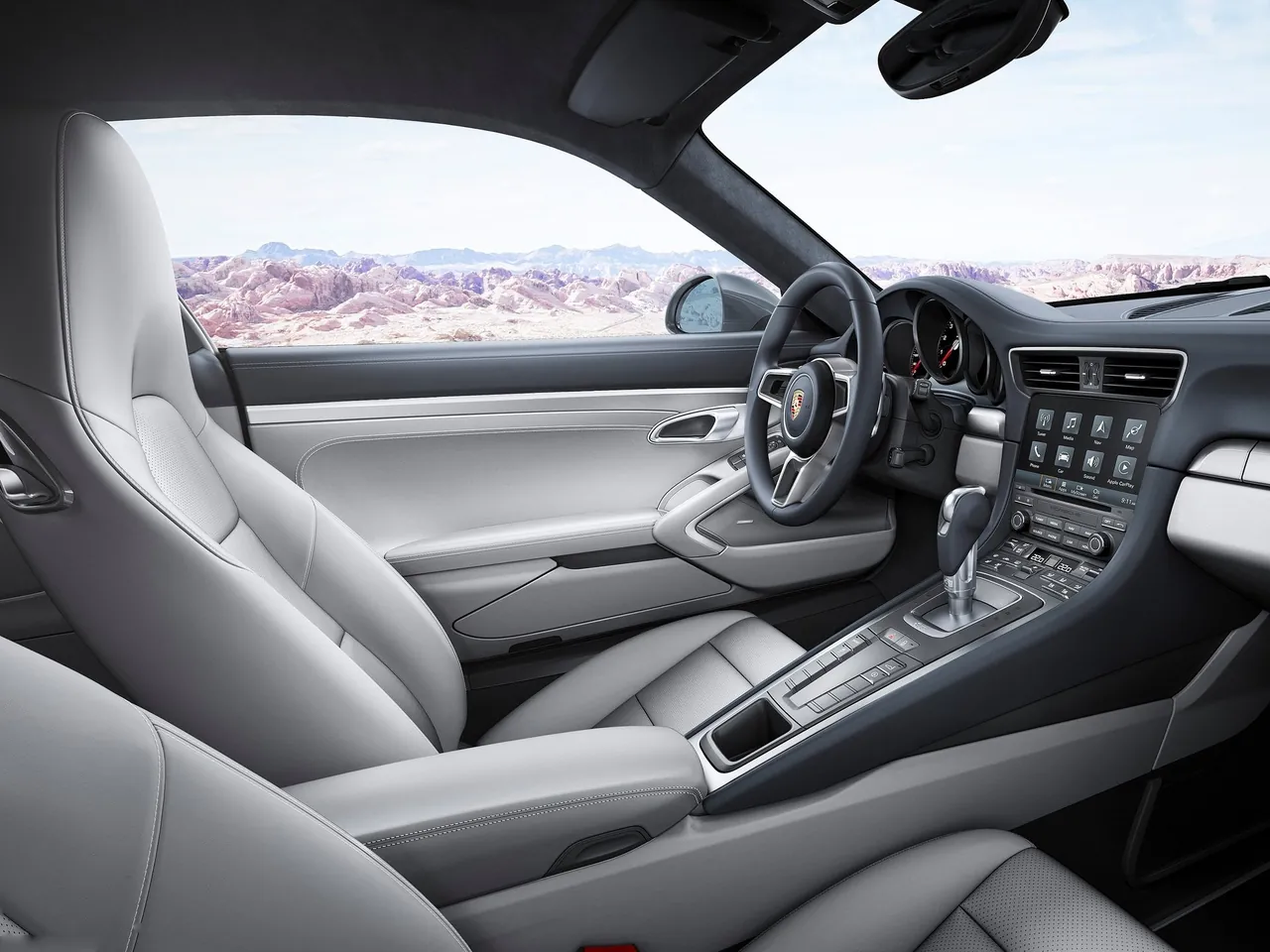 Porsche 911 Carrera (2016) – interiér