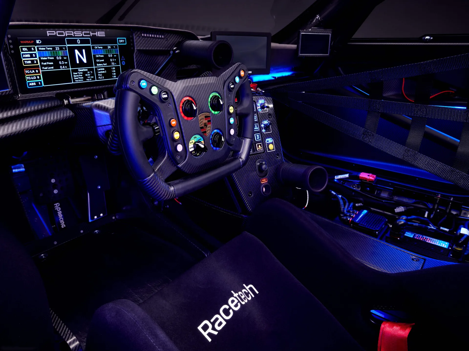 Porsche 911 GT3 R rennsport (2023) - Interior