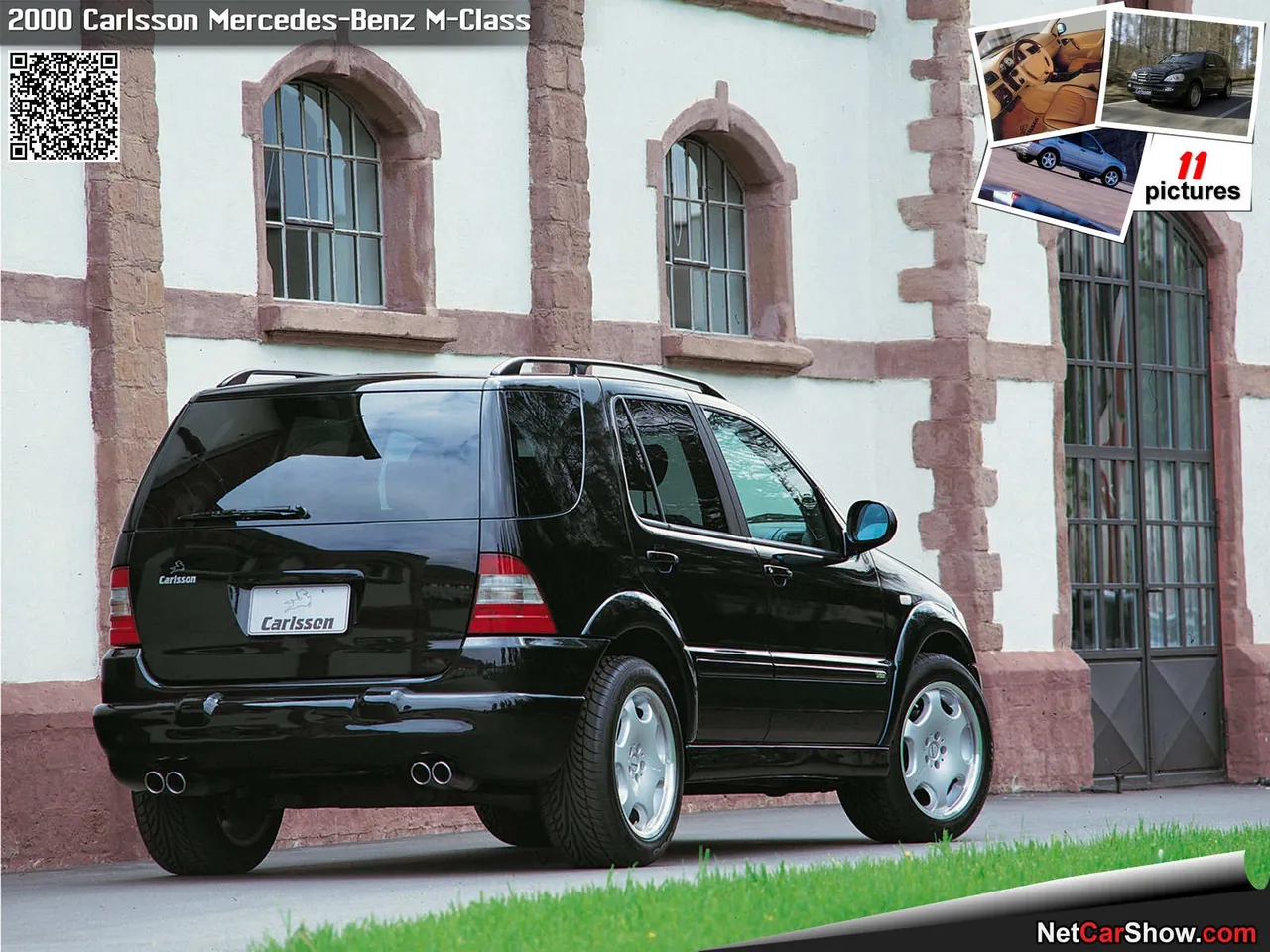Carlsson Mercedes-Benz M-Class (2000) – zadní tříčtvrteční pohled