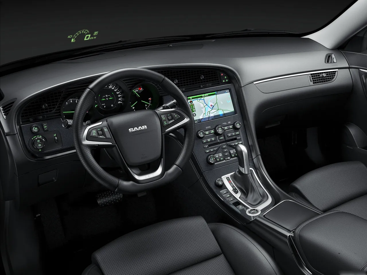 Saab 9-5 Sedan (2010) – interiér