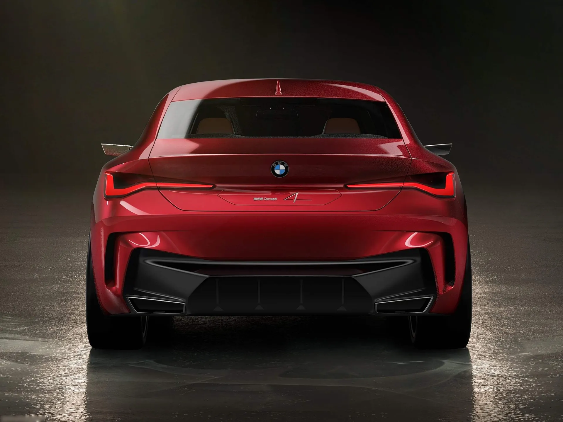 BMW 4 Concept (2019) – zezadu