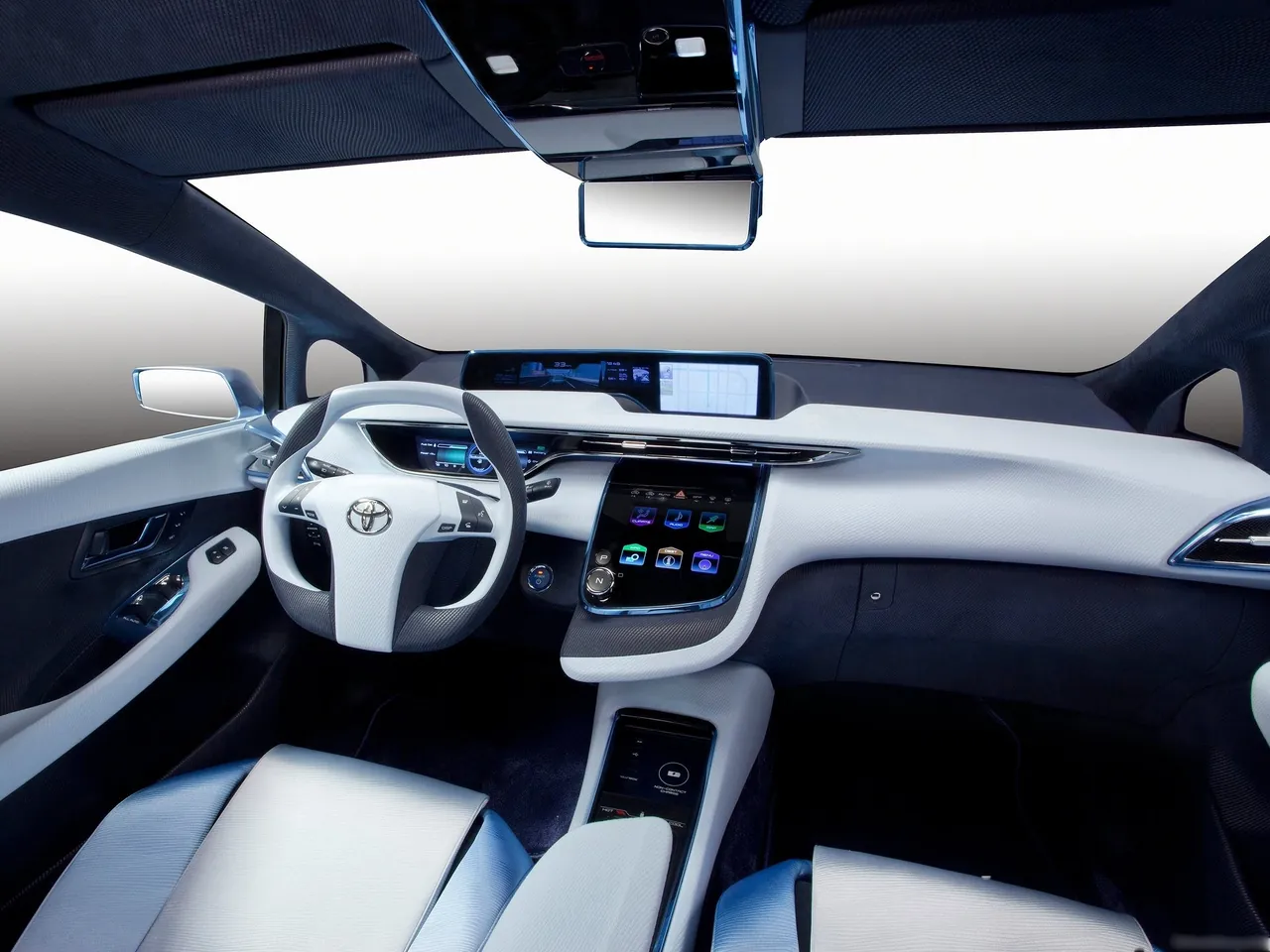 Toyota FCV-R Concept (2012) – interiér
