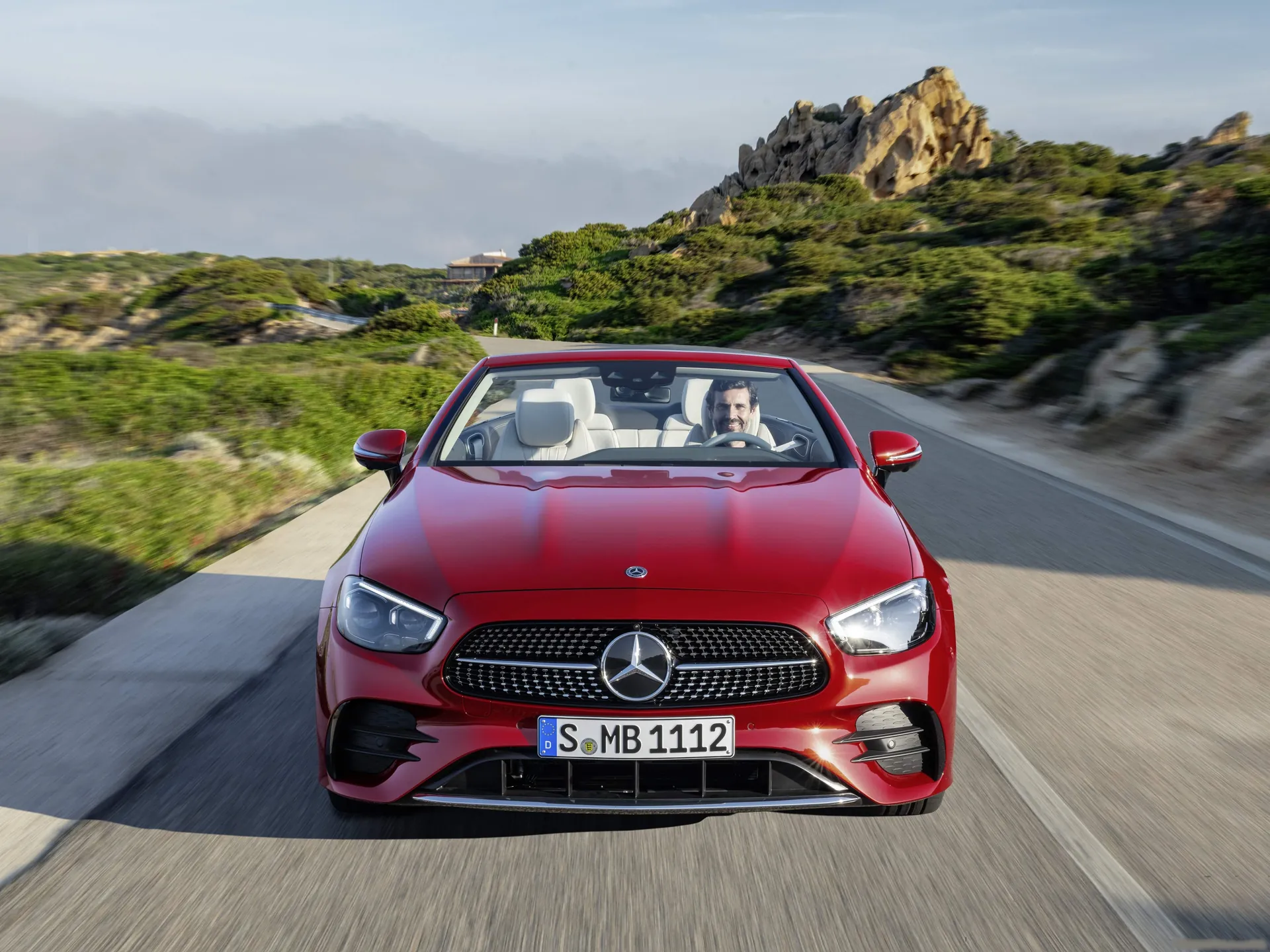 Mercedes-Benz E-Class Cabriolet (2021) – zepředu