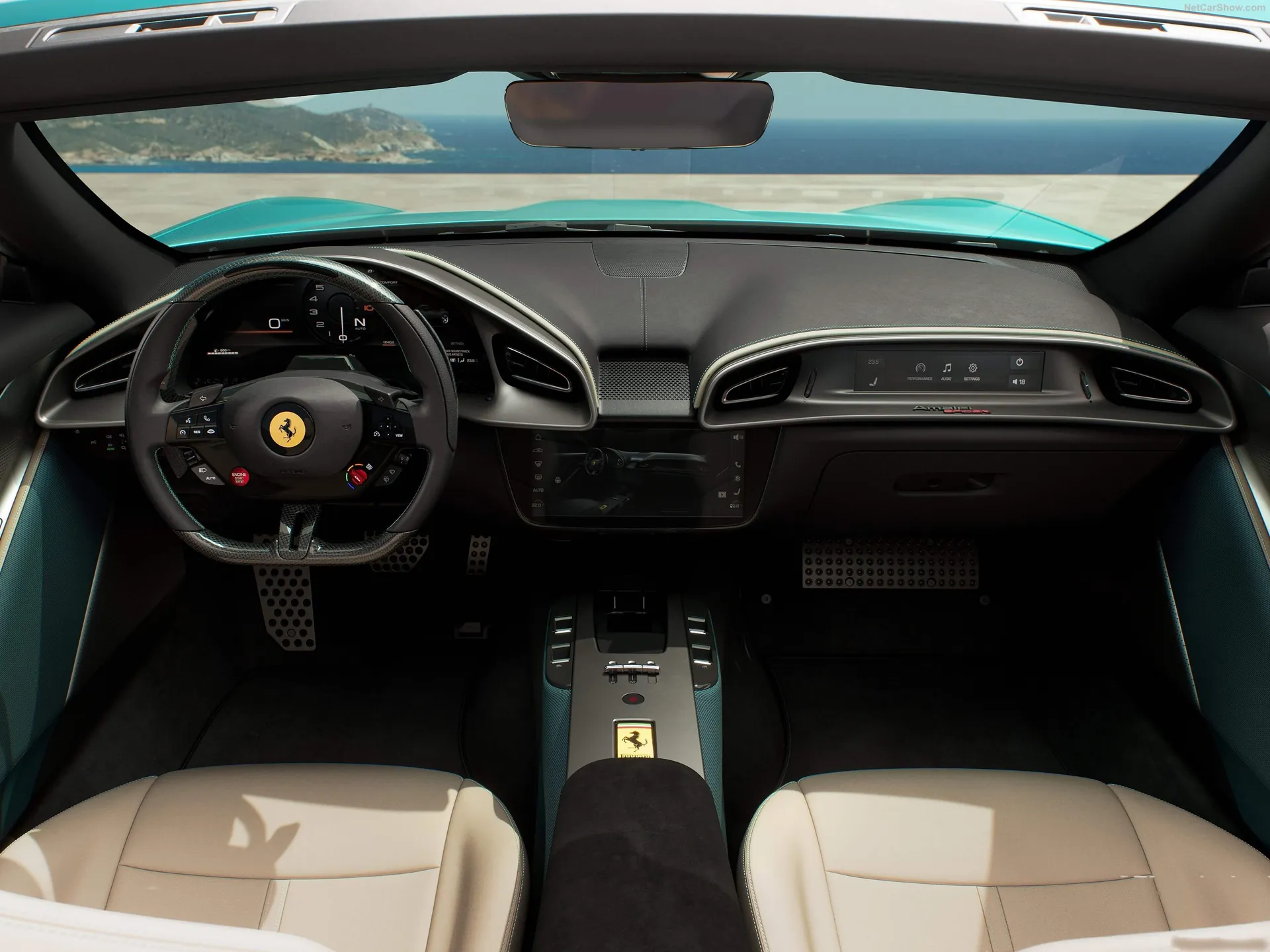 Ferrari Amalfi Spider (2027) – interiér