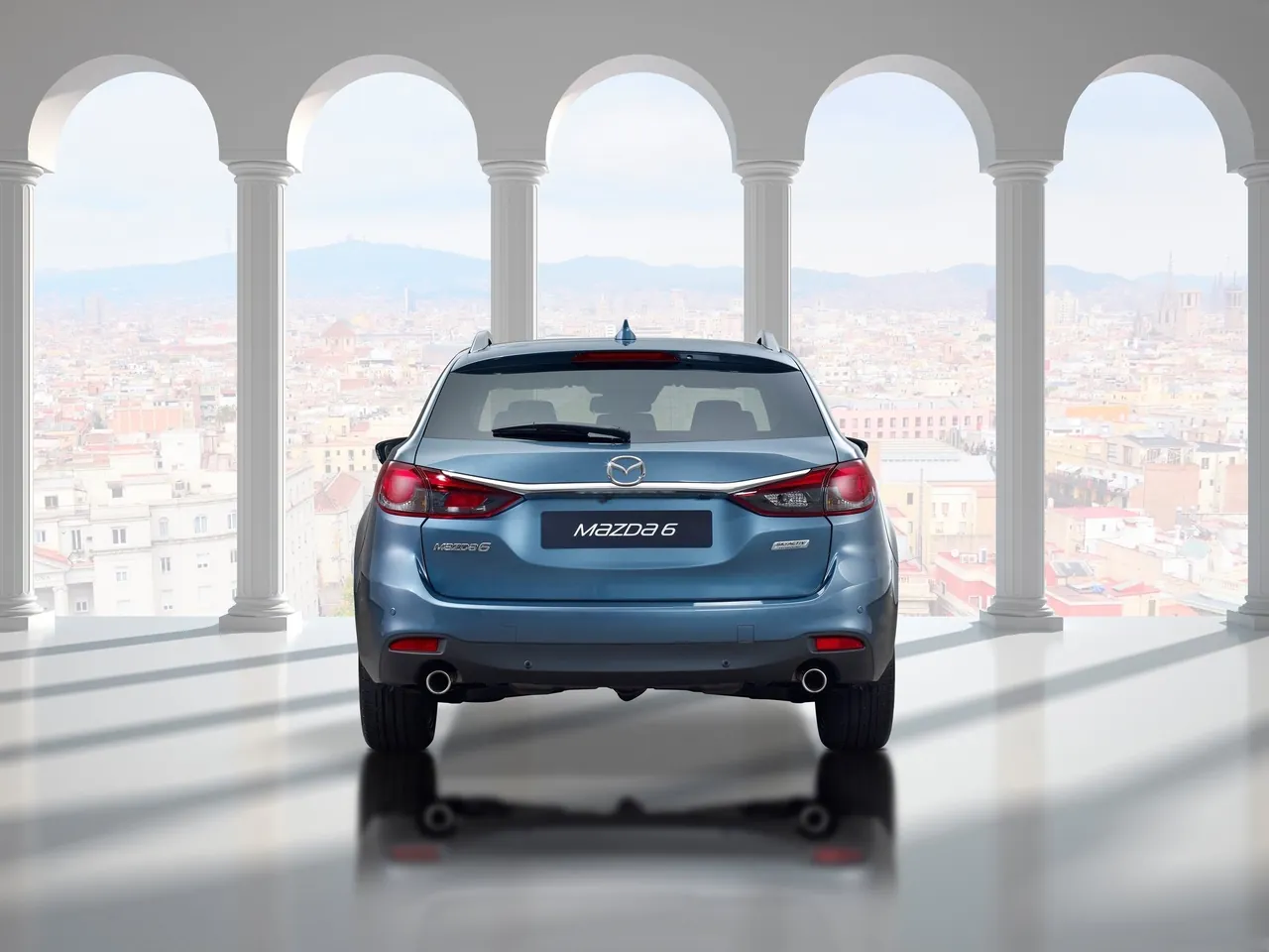 Mazda 6 Wagon (2015) – zezadu
