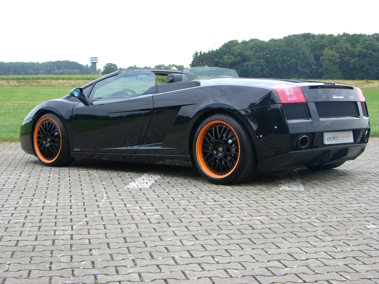 Edo Lamborghini Gallardo Spyder (2005) – zadní tříčtvrteční pohled