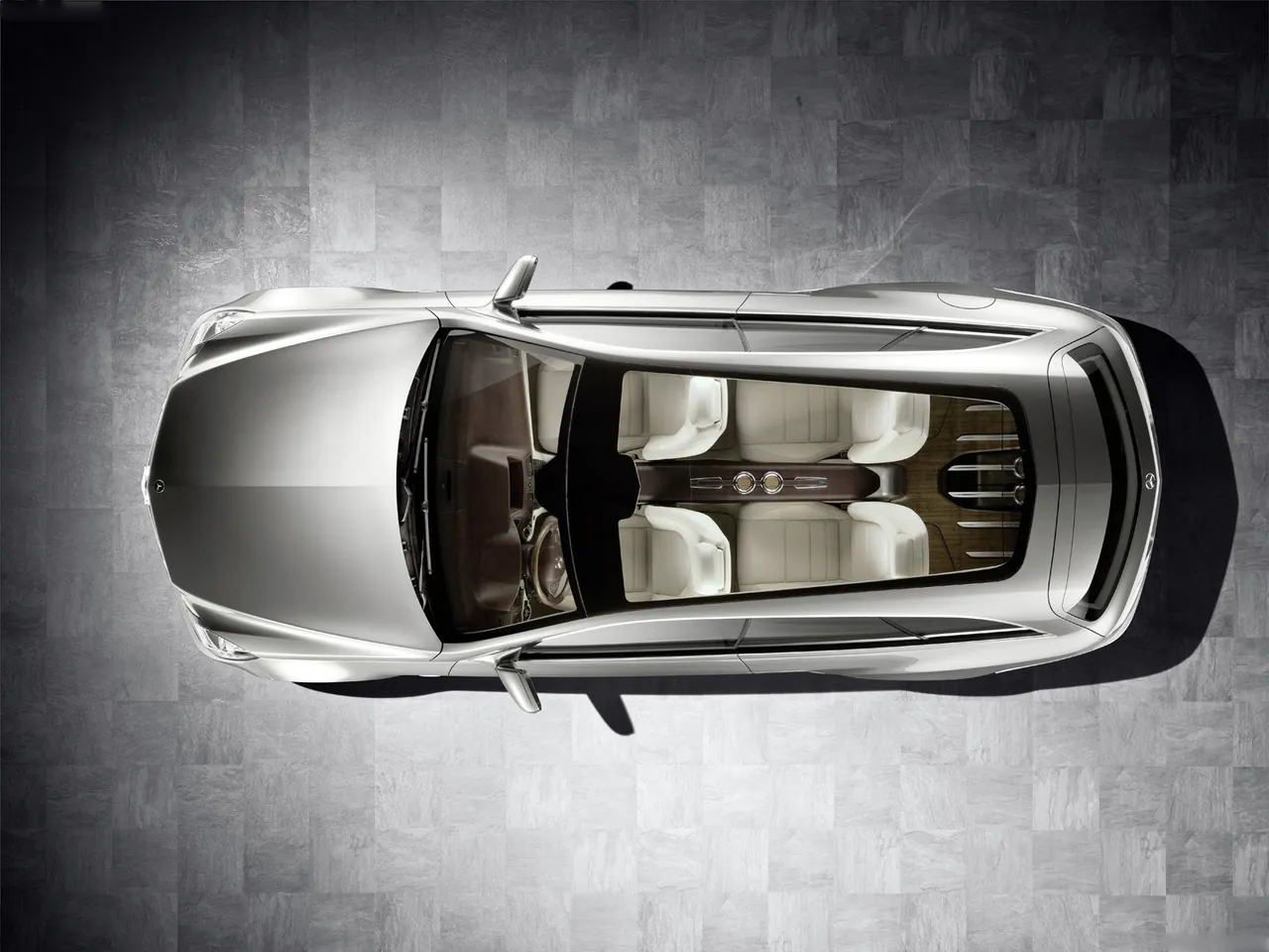Mercedes-Benz Fascination Concept (2008) - Top view