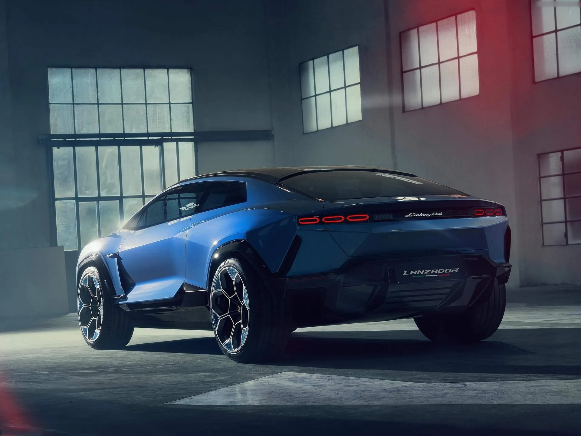 Lamborghini Lanzador Concept (2023) - Rear Three-Quarter