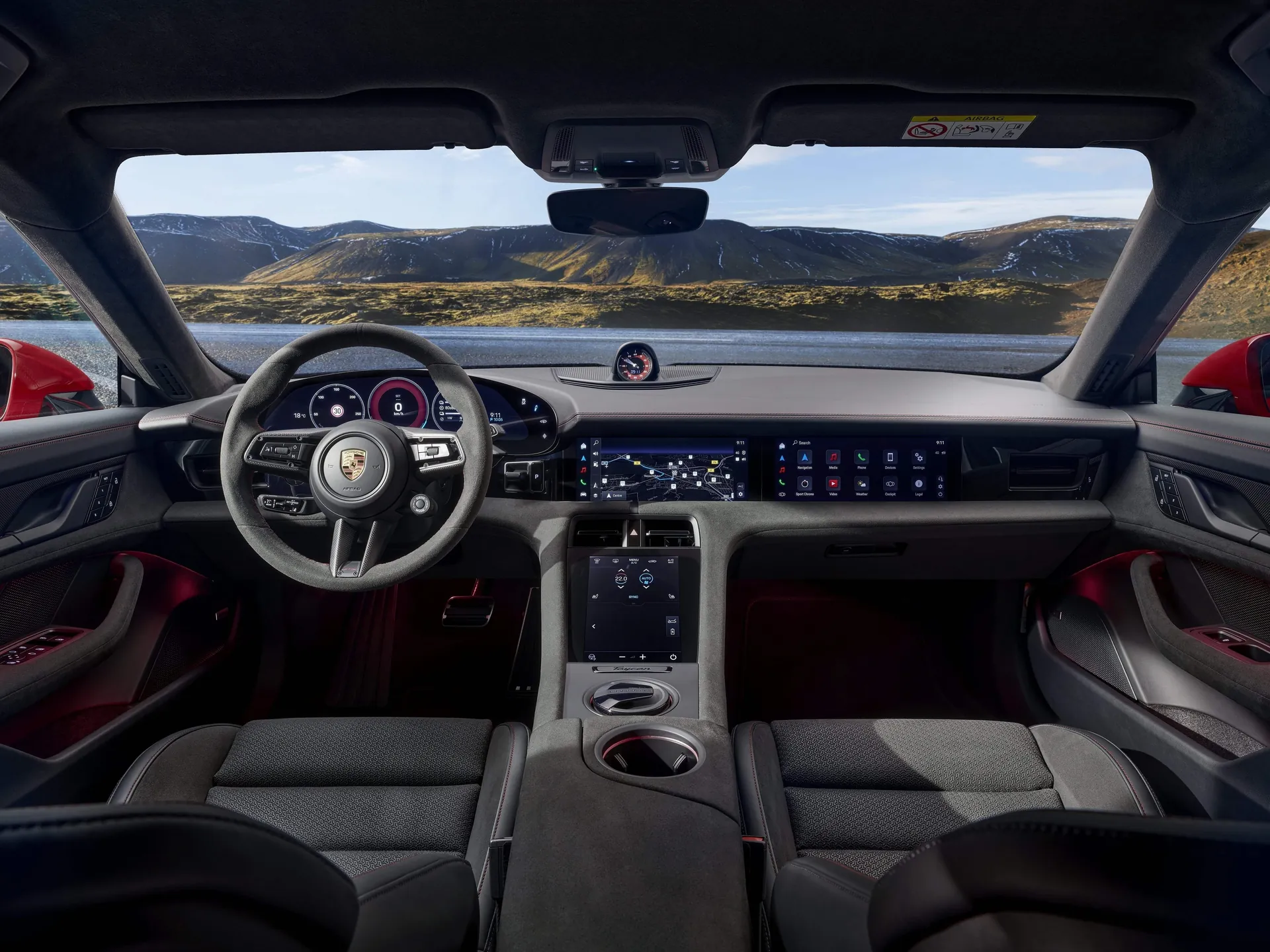 Porsche Taycan GTS (2025) – interiér