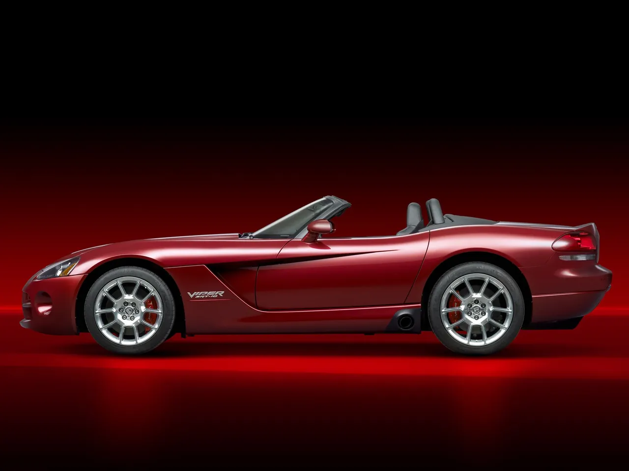 Dodge Viper SRT10 Roadster (2008) – boční profil