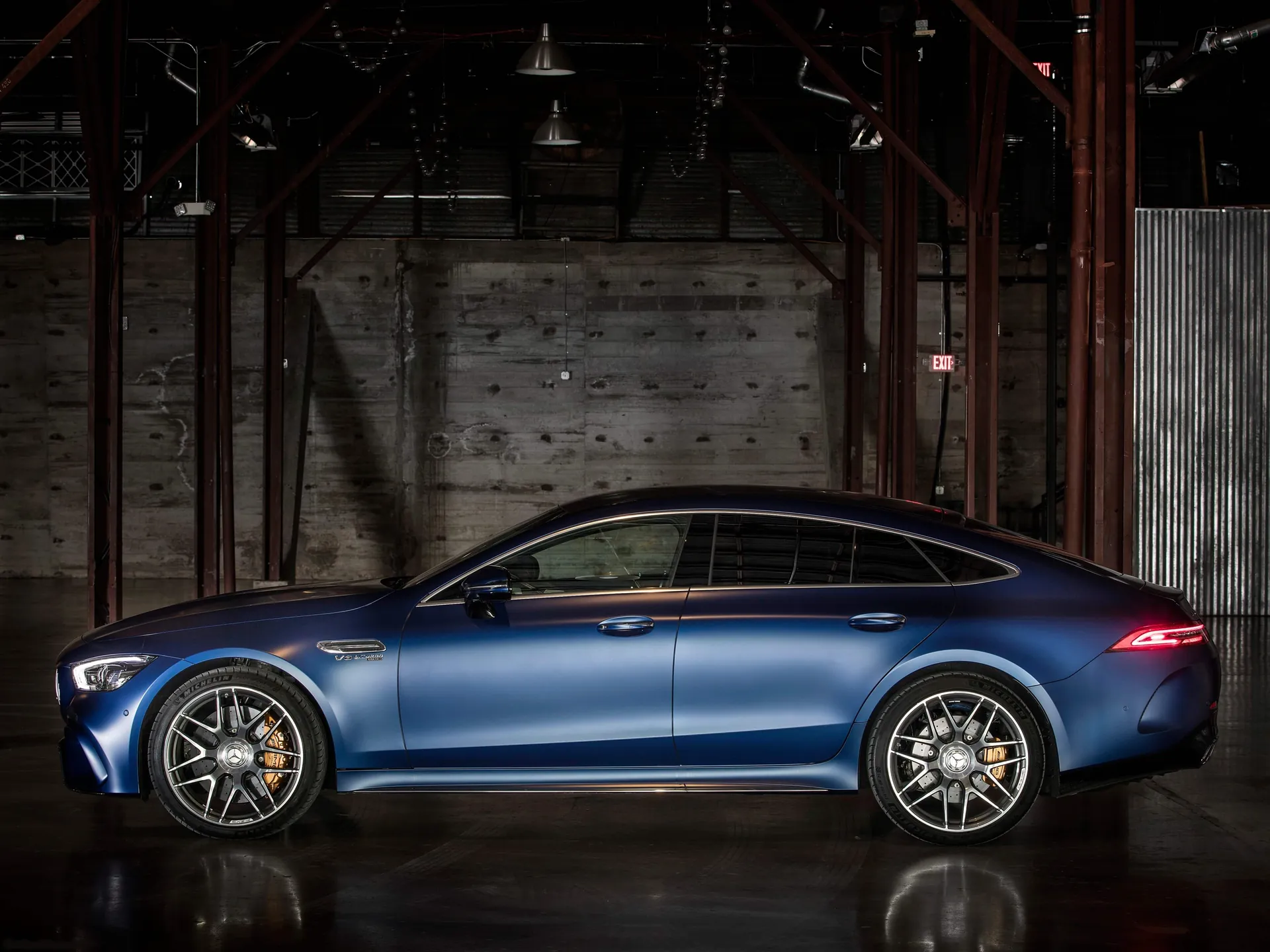 Mercedes-Benz AMG GT63 S 4-Door (2019) – boční profil