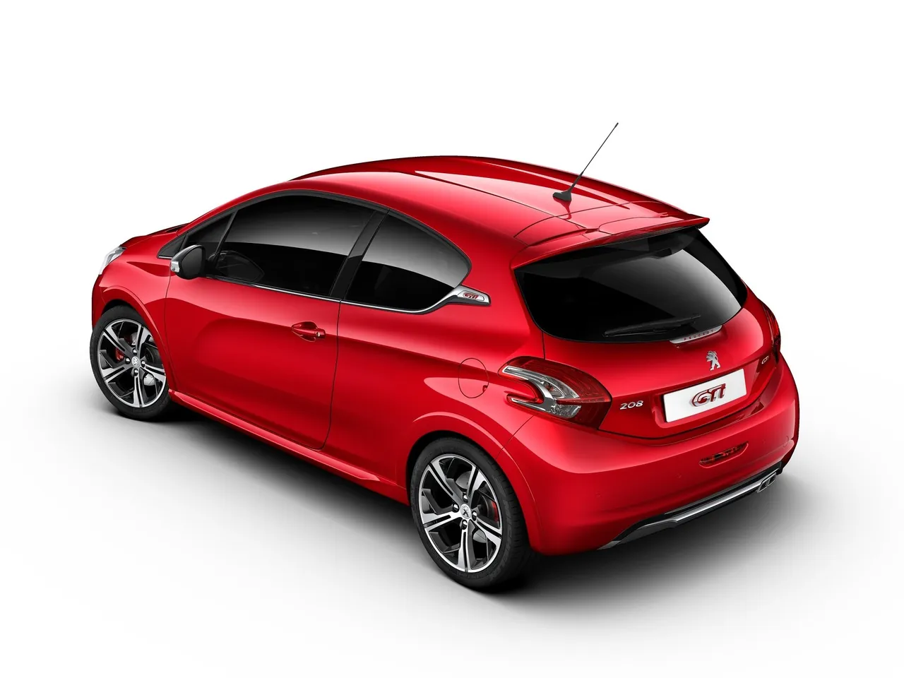 Peugeot 208 GTi (2014) – zadní tříčtvrteční pohled