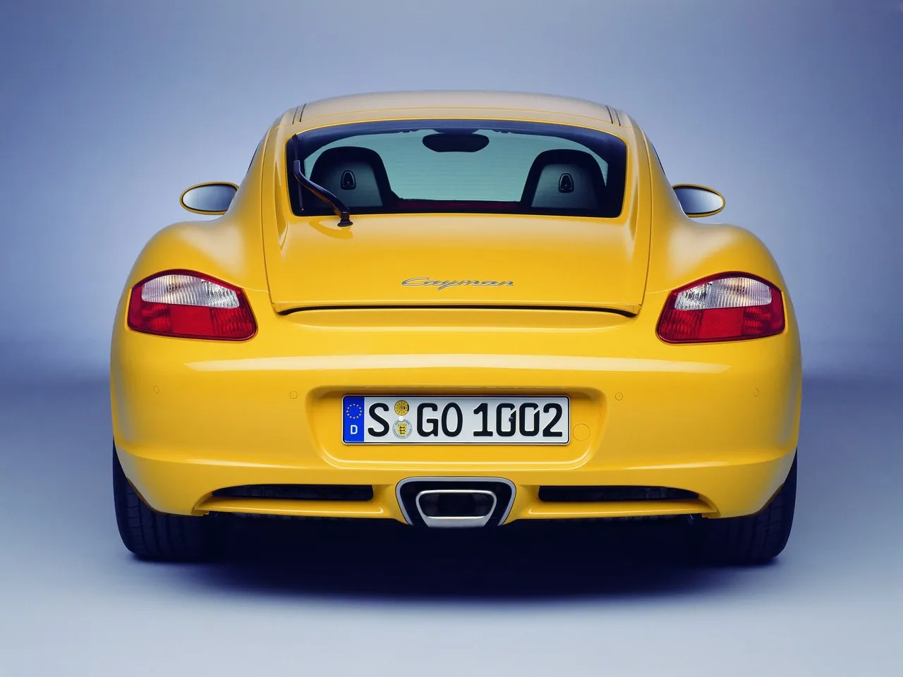 Porsche Cayman (2007) - Rear