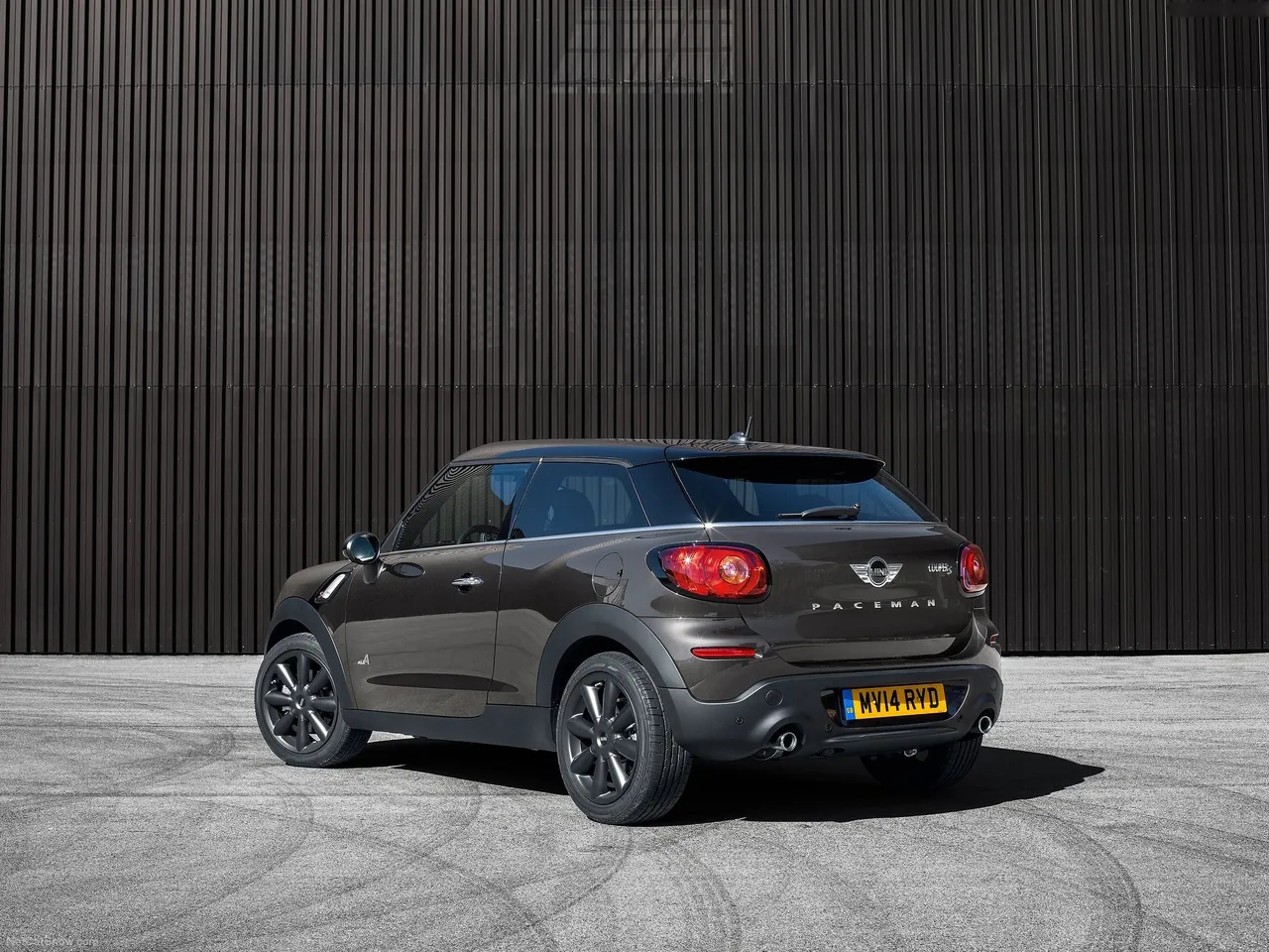 Mini Paceman (2015) – zadní tříčtvrteční pohled