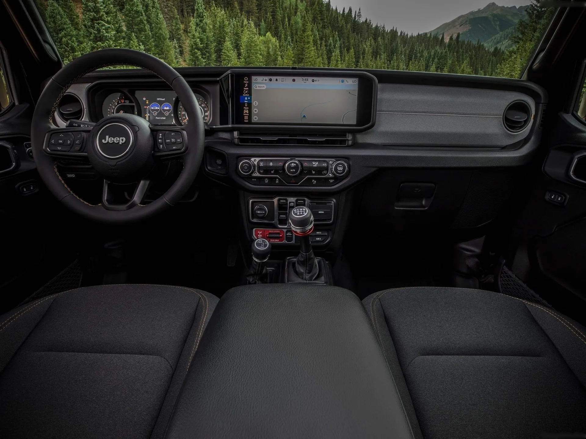 Jeep Gladiator (2024) – interiér