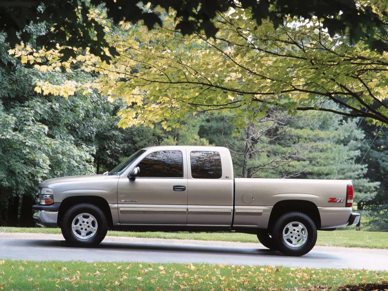 Chevrolet Silverado (1999) – boční profil