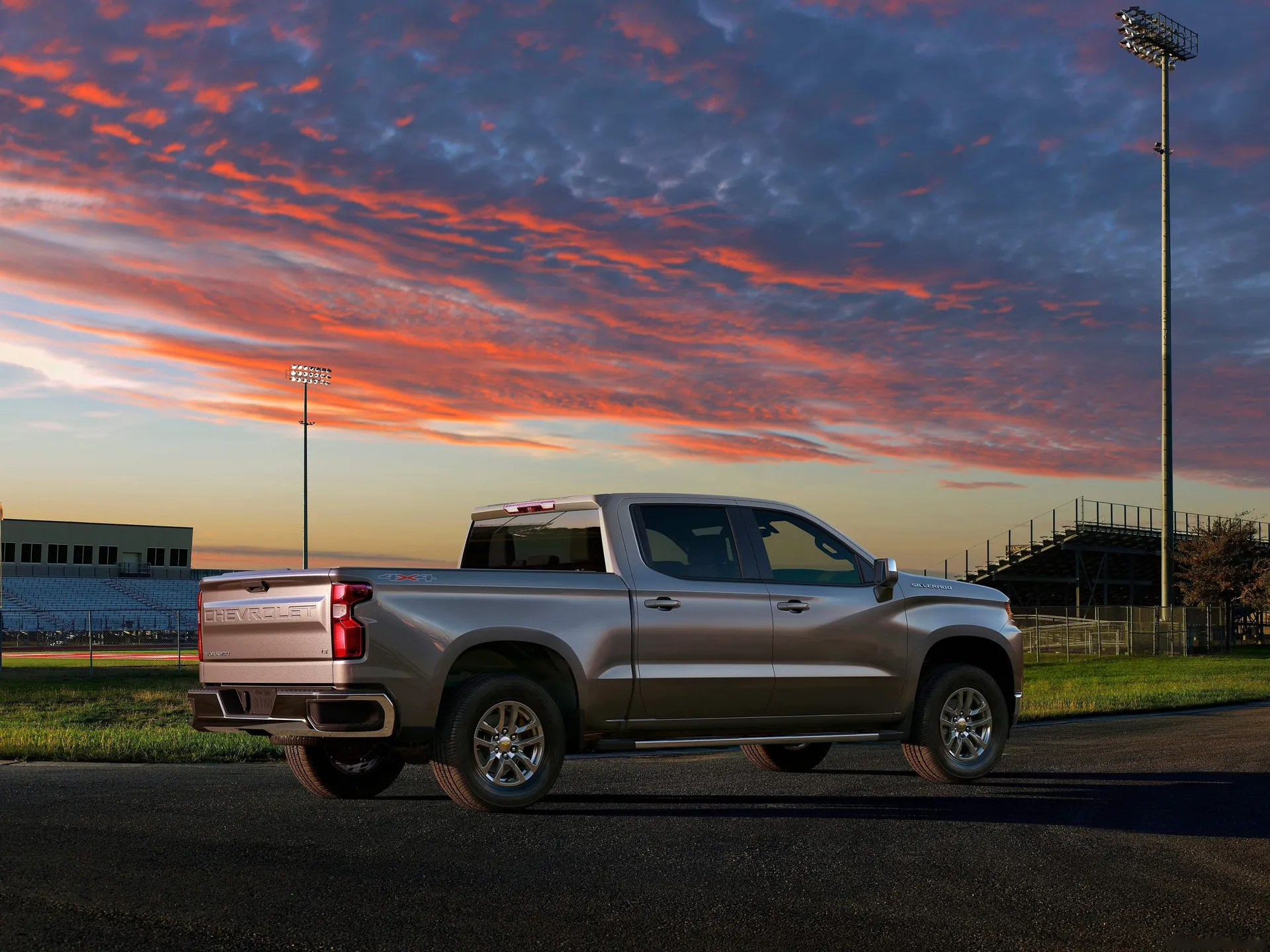 Chevrolet Silverado (2019) – zadní tříčtvrteční pohled