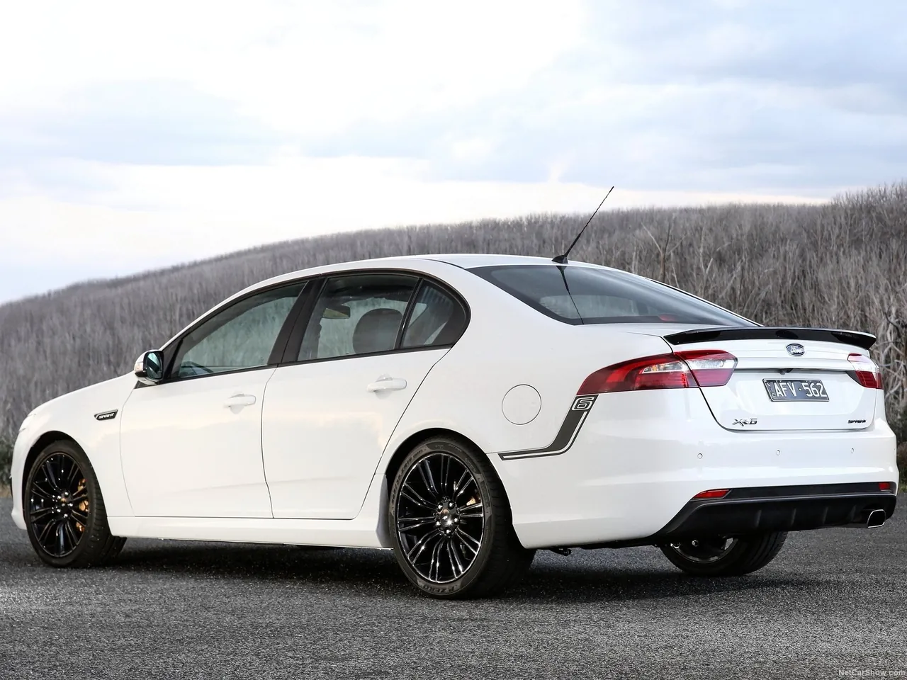 Ford Falcon XR6 Sprint Turbo (2016) – zadní tříčtvrteční pohled