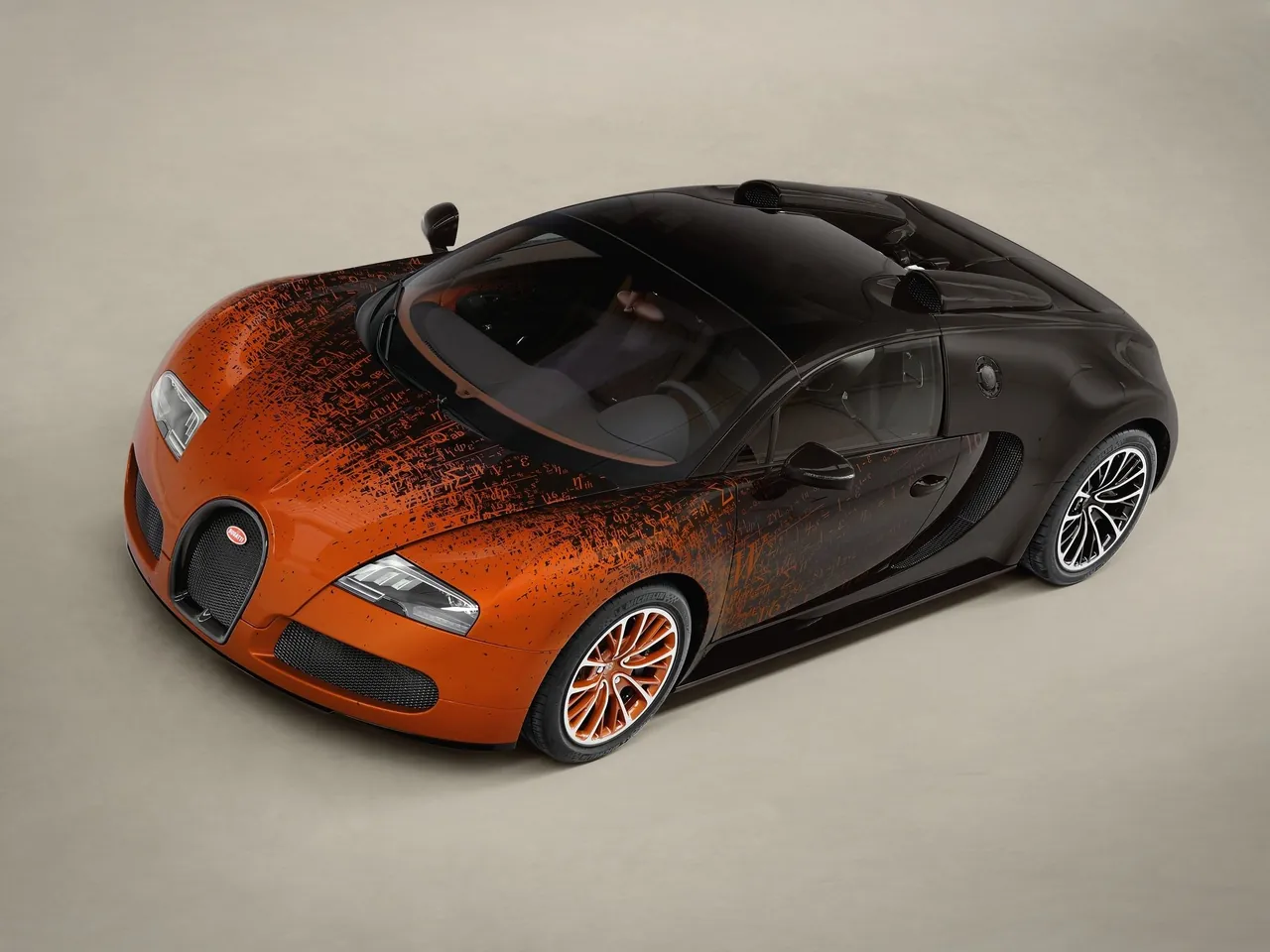 Bugatti Veyron Grand Sport Bernar Venet (2012)
