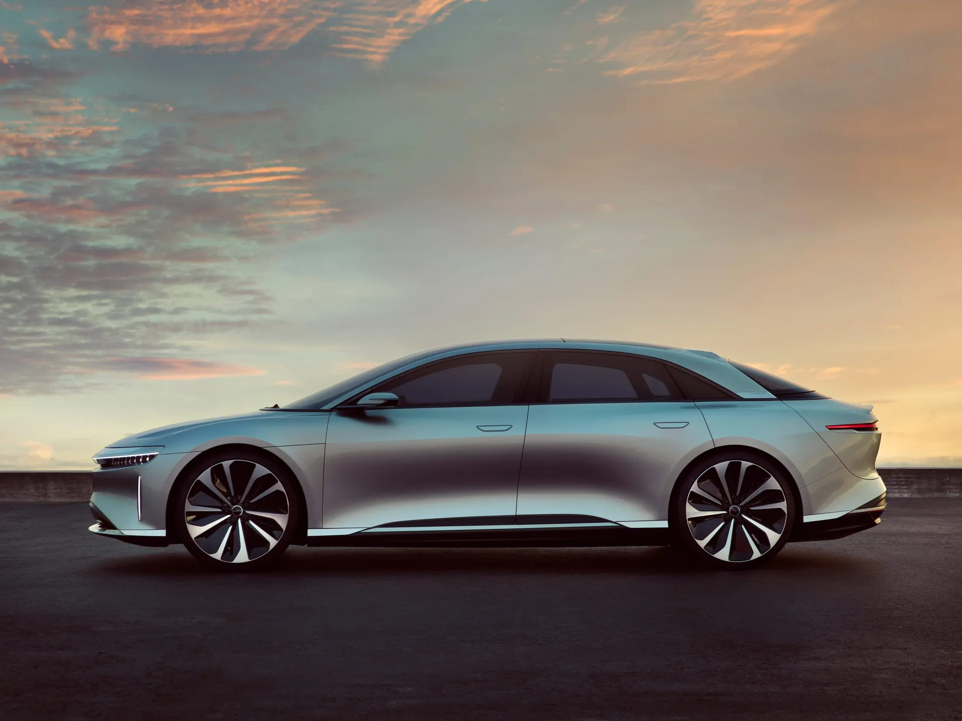 Lucid Air Concept (2016) – boční profil