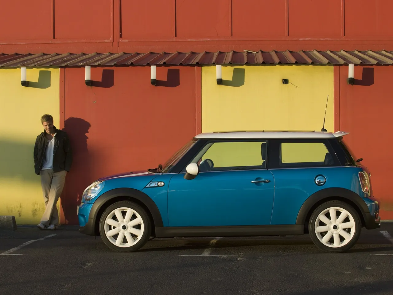 Mini Cooper S (2007) – boční profil