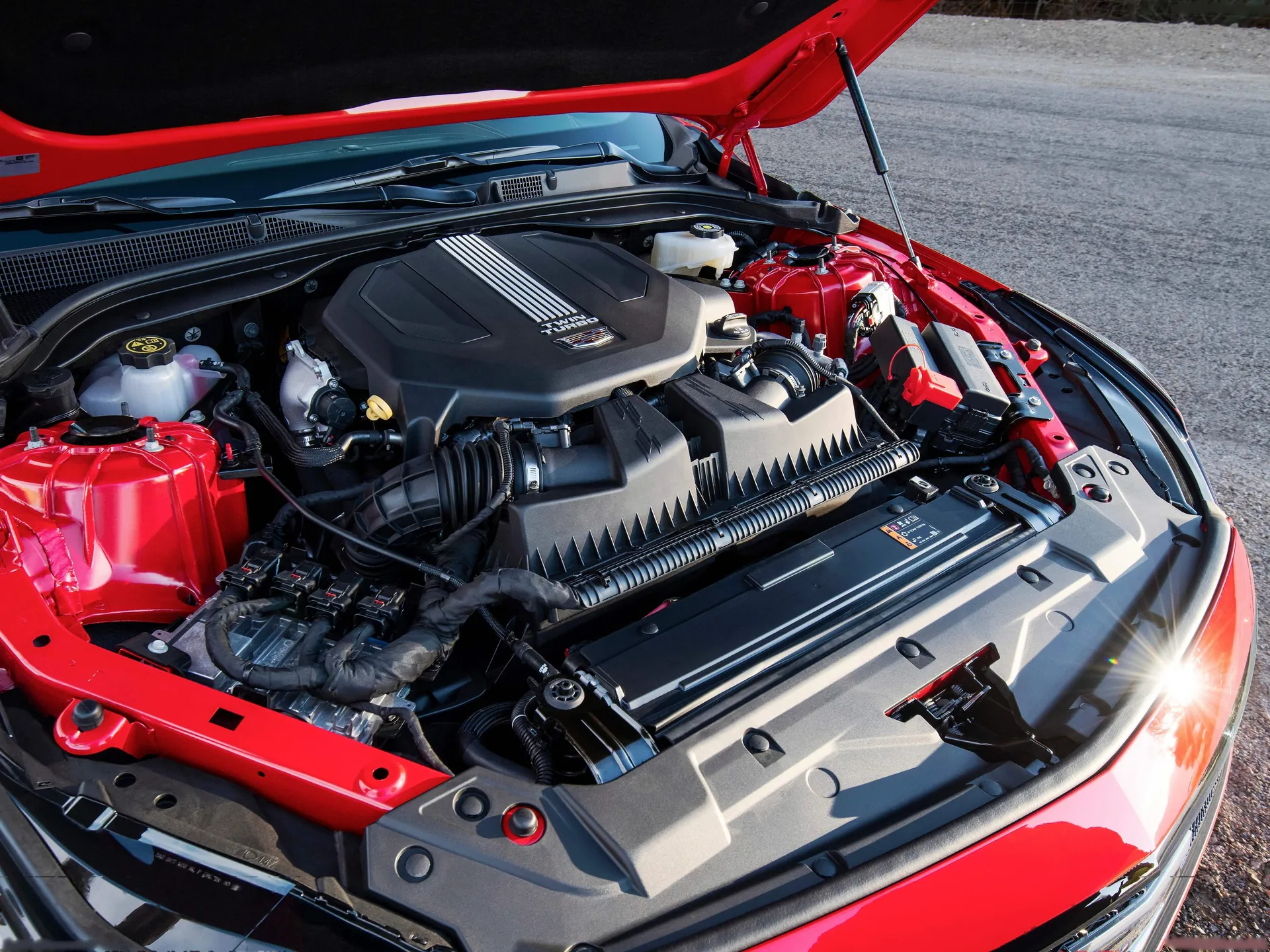 Cadillac CT5-V (2020) – motor