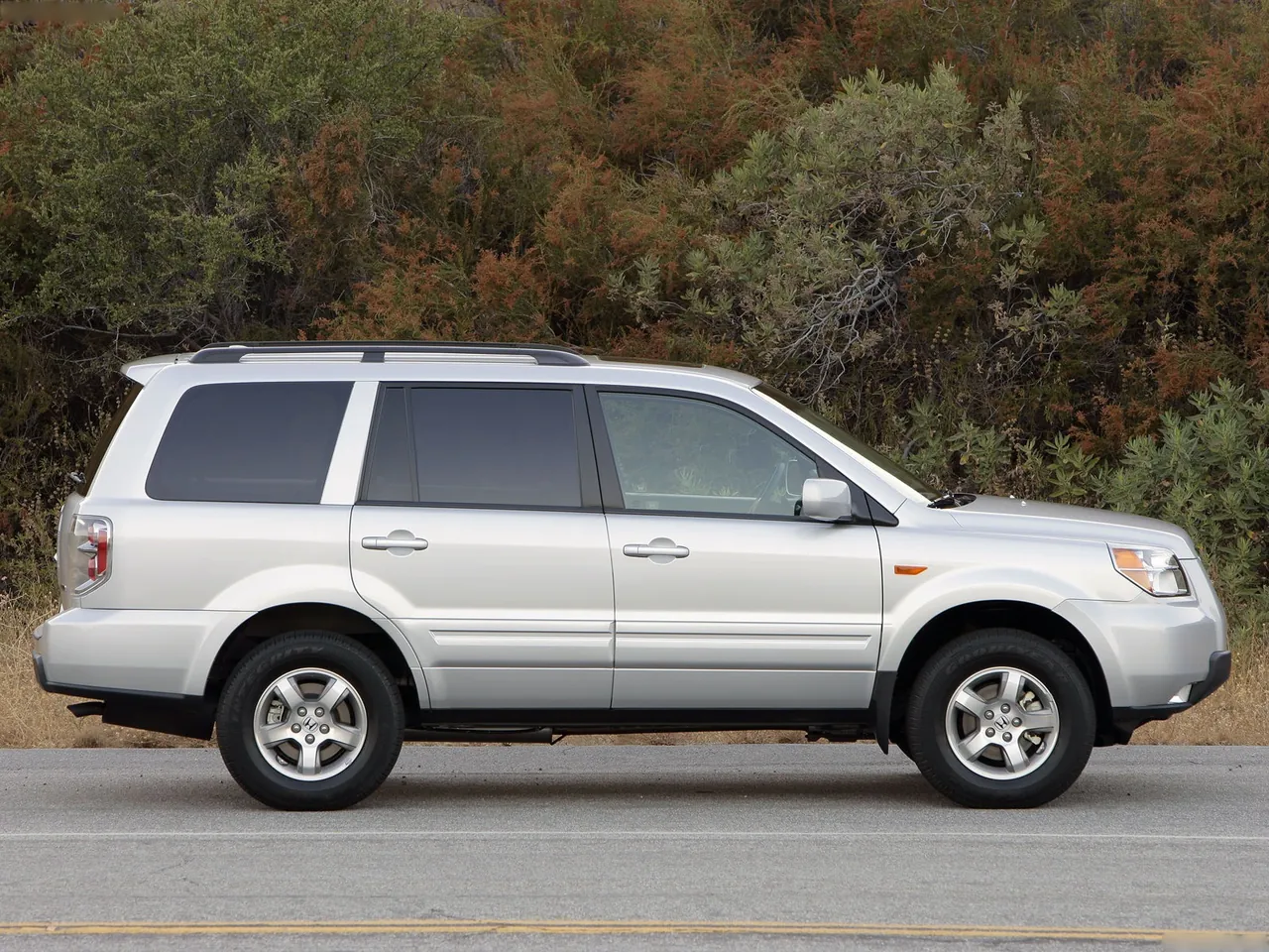 Honda Pilot EX-L 4WD (2007) – boční profil
