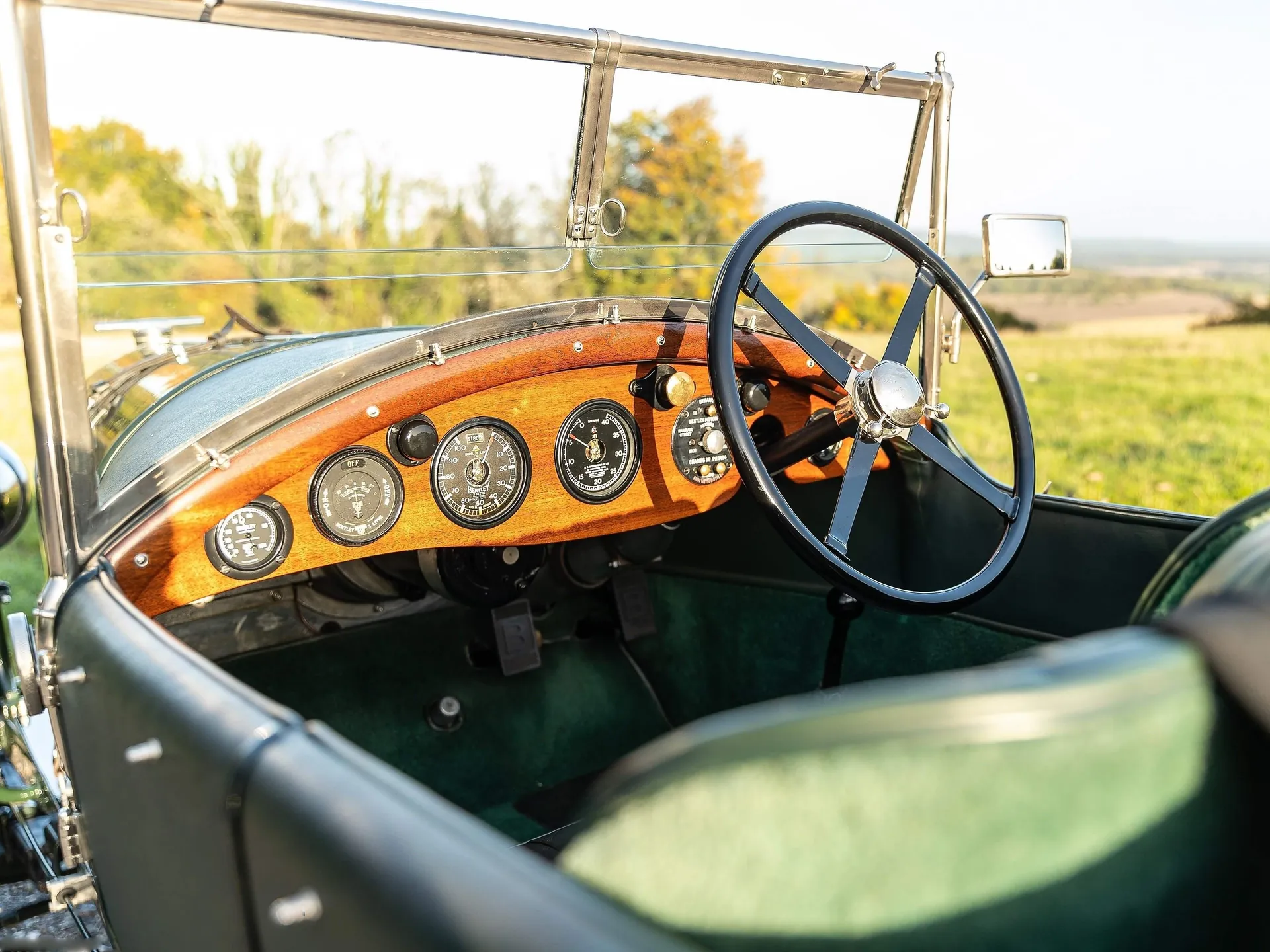 Bentley 3 Litre Speed (1926) – interiér