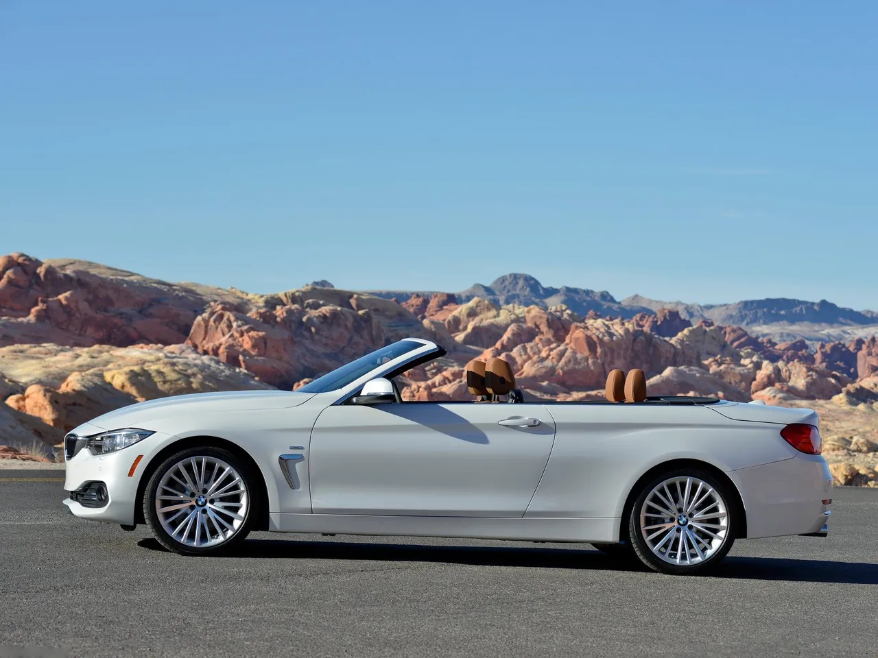 BMW 4-Series Convertible (2014) – boční profil