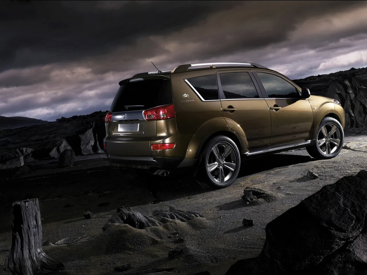 Peugeot 4007 Holland and Holland Concept (2007) – zadní tříčtvrteční pohled