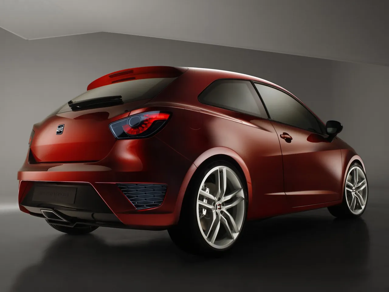 Seat Bocanegra SportCoupe Concept (2008) - Rear Three-Quarter