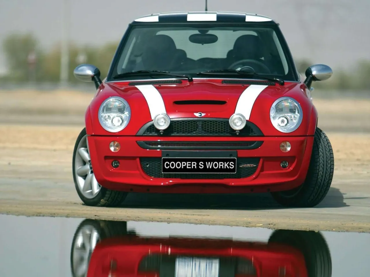 Mini Cooper S John Cooper Works (2003) – zepředu