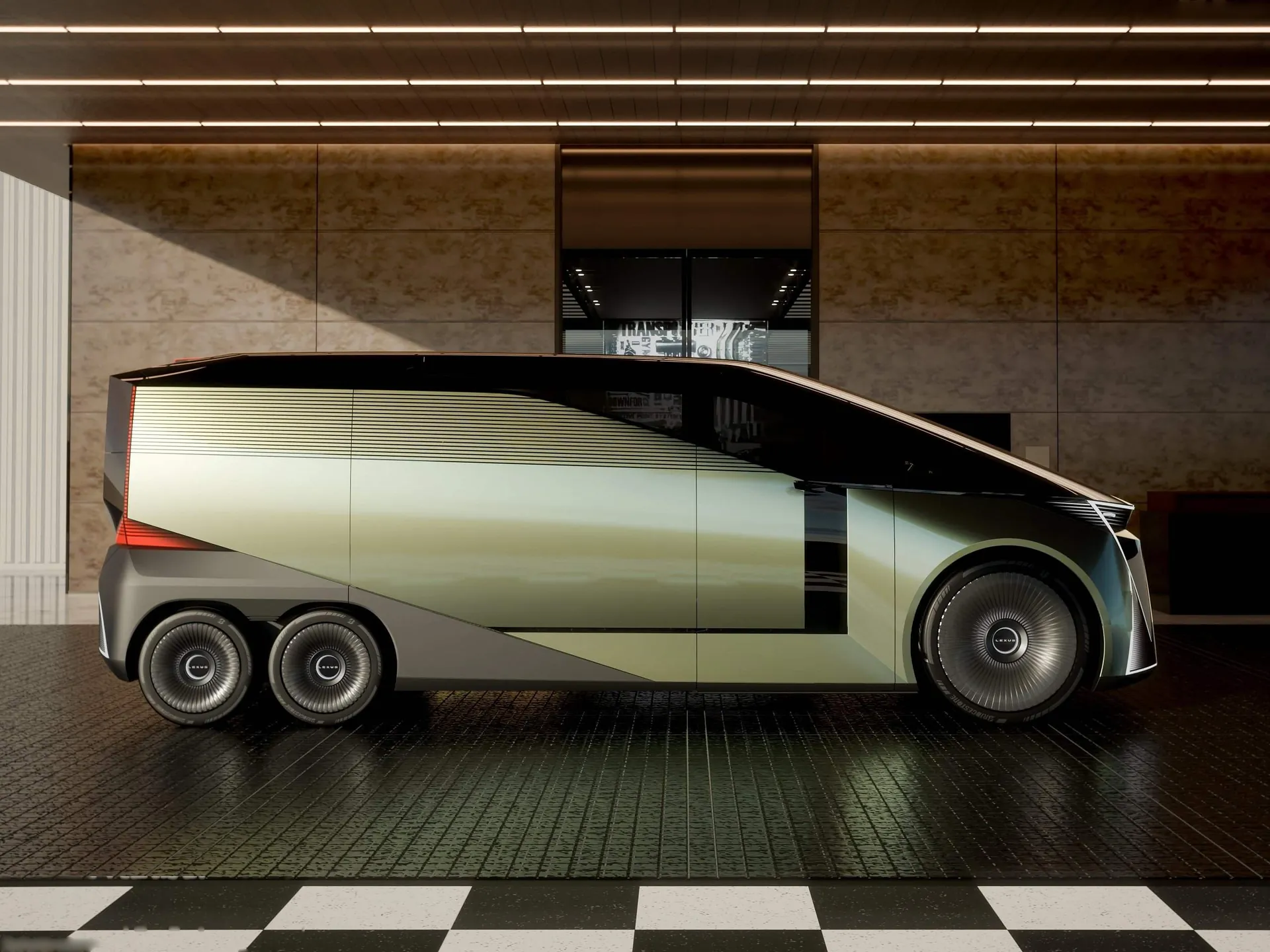 Lexus LS Concept (2025) – boční profil