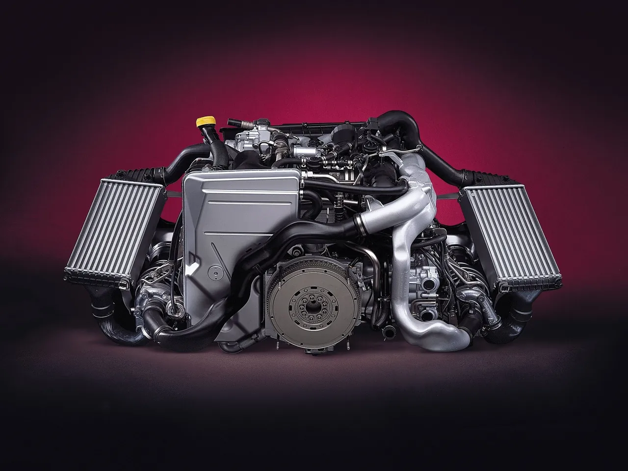 Porsche 911 GT2 (2002) - Engine