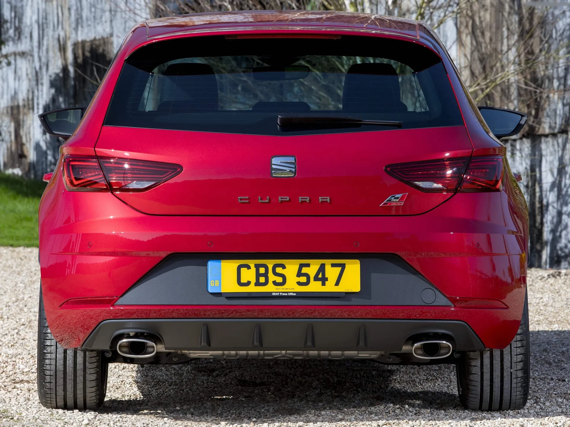 Seat Leon Cupra (2017) – zezadu