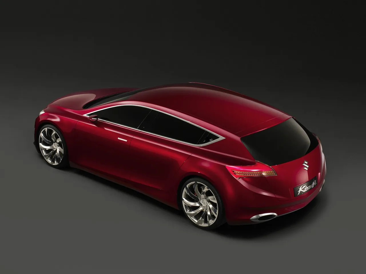 Suzuki Kizashi Concept (2007) – zadní tříčtvrteční pohled