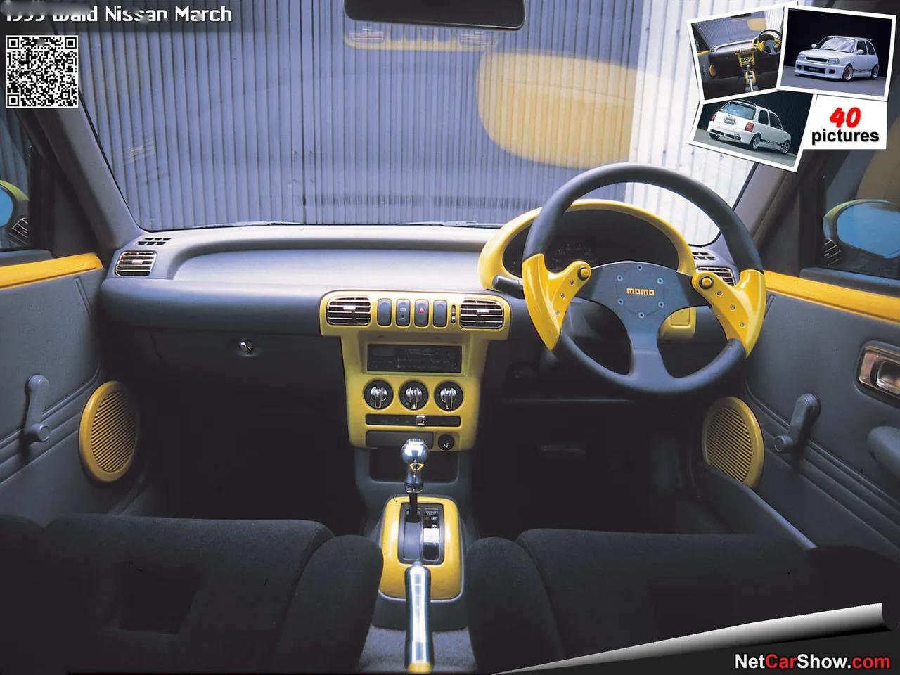 Wald Nissan March (1999) – interiér