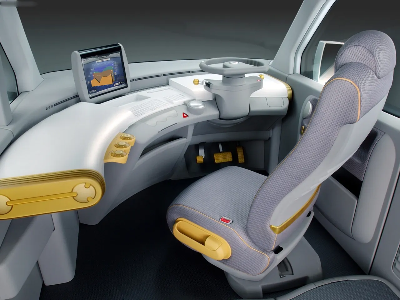 Nissan Beeline Concept (2002) – interiér