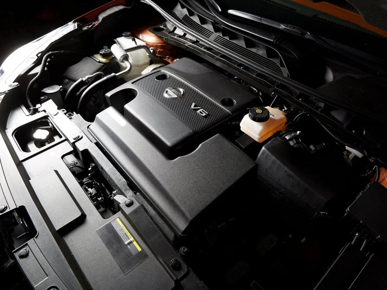 Nissan Murano (2015) – motorový prostor