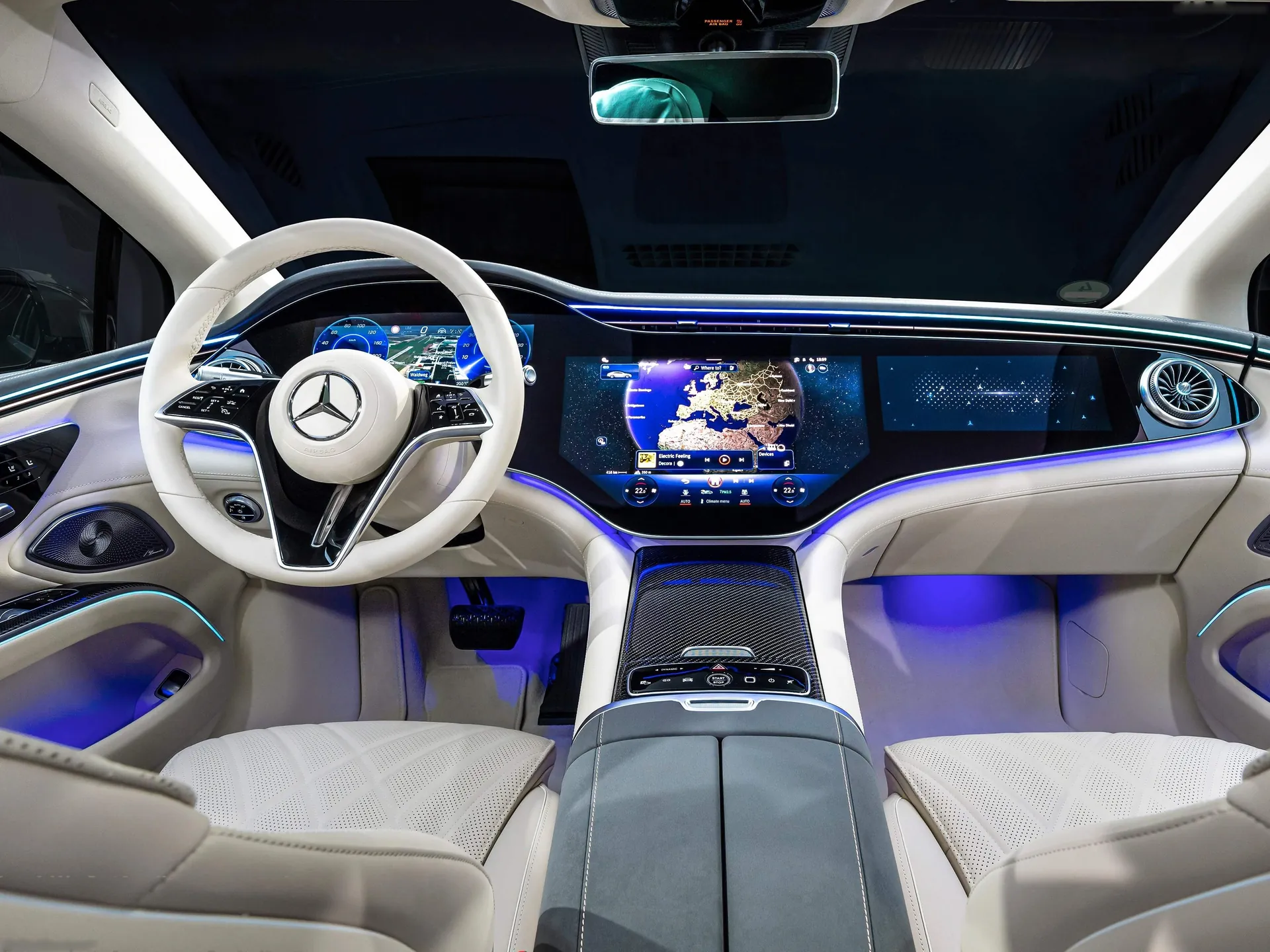 Mercedes-Benz EQS (2025) – interiér