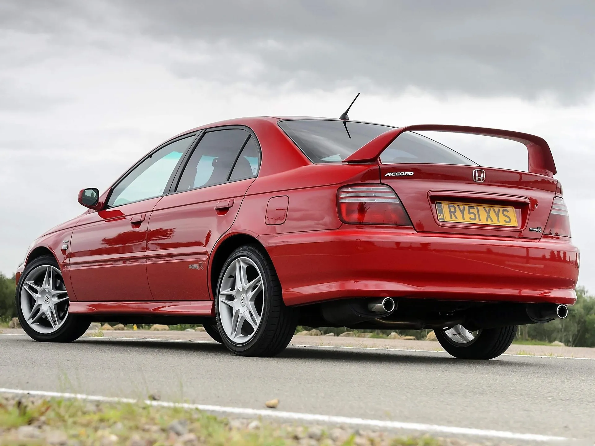 Honda Accord Type R [UK] (1998) – zadní tříčtvrteční pohled