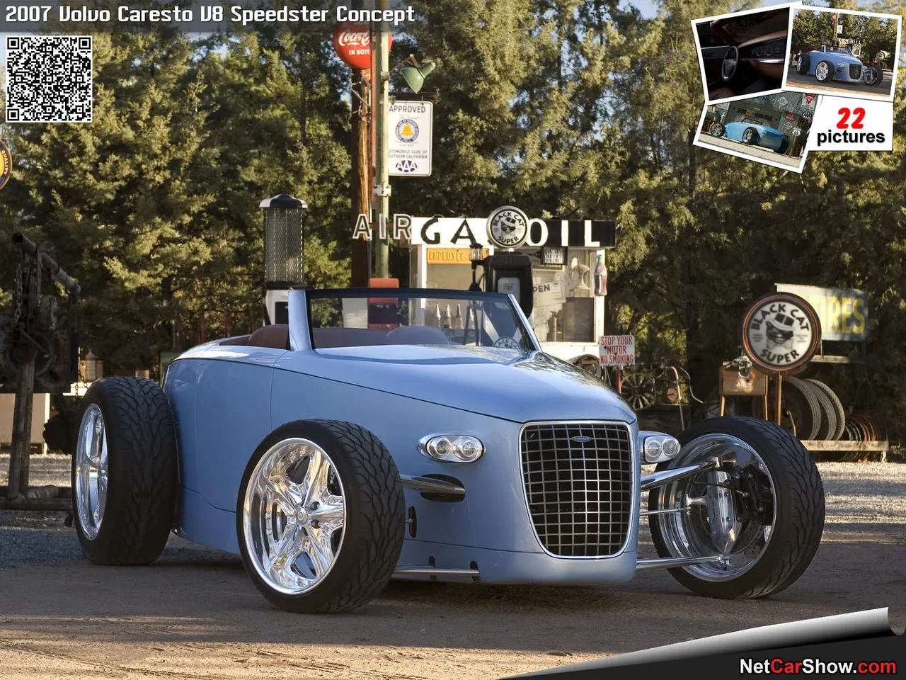 Volvo Caresto V8 Speedster Concept (2007)